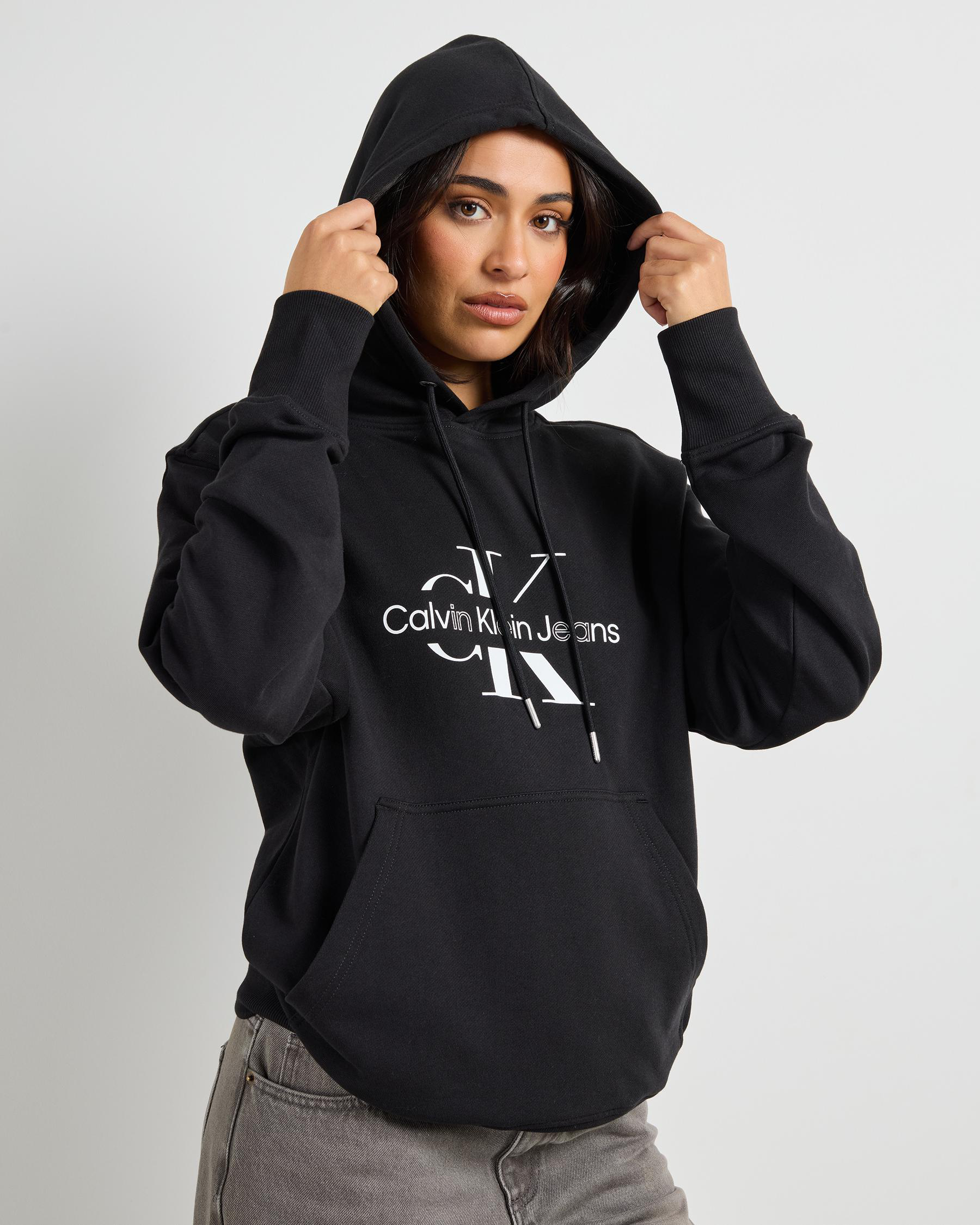 Disrupted Outline Monologo Hoodie