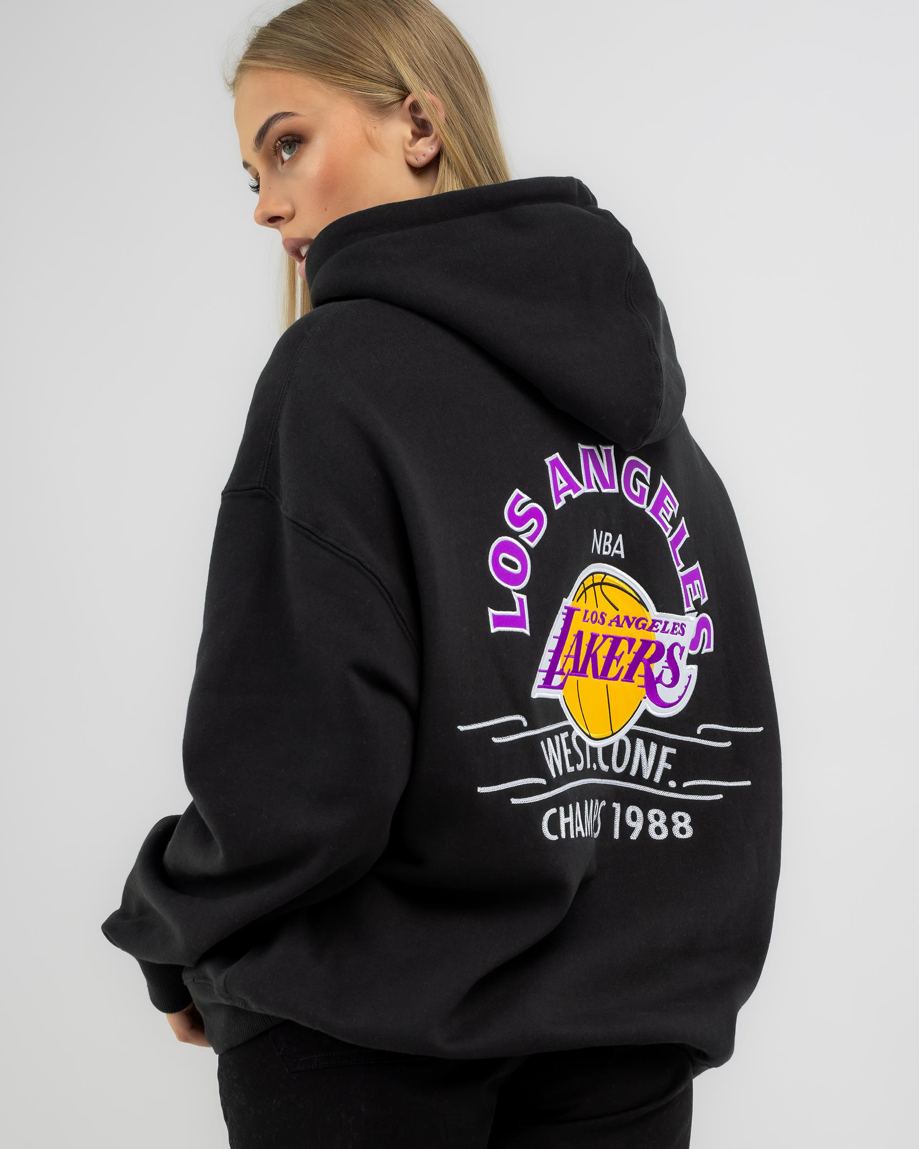 Los Angeles Lakers Letterman Hoodie