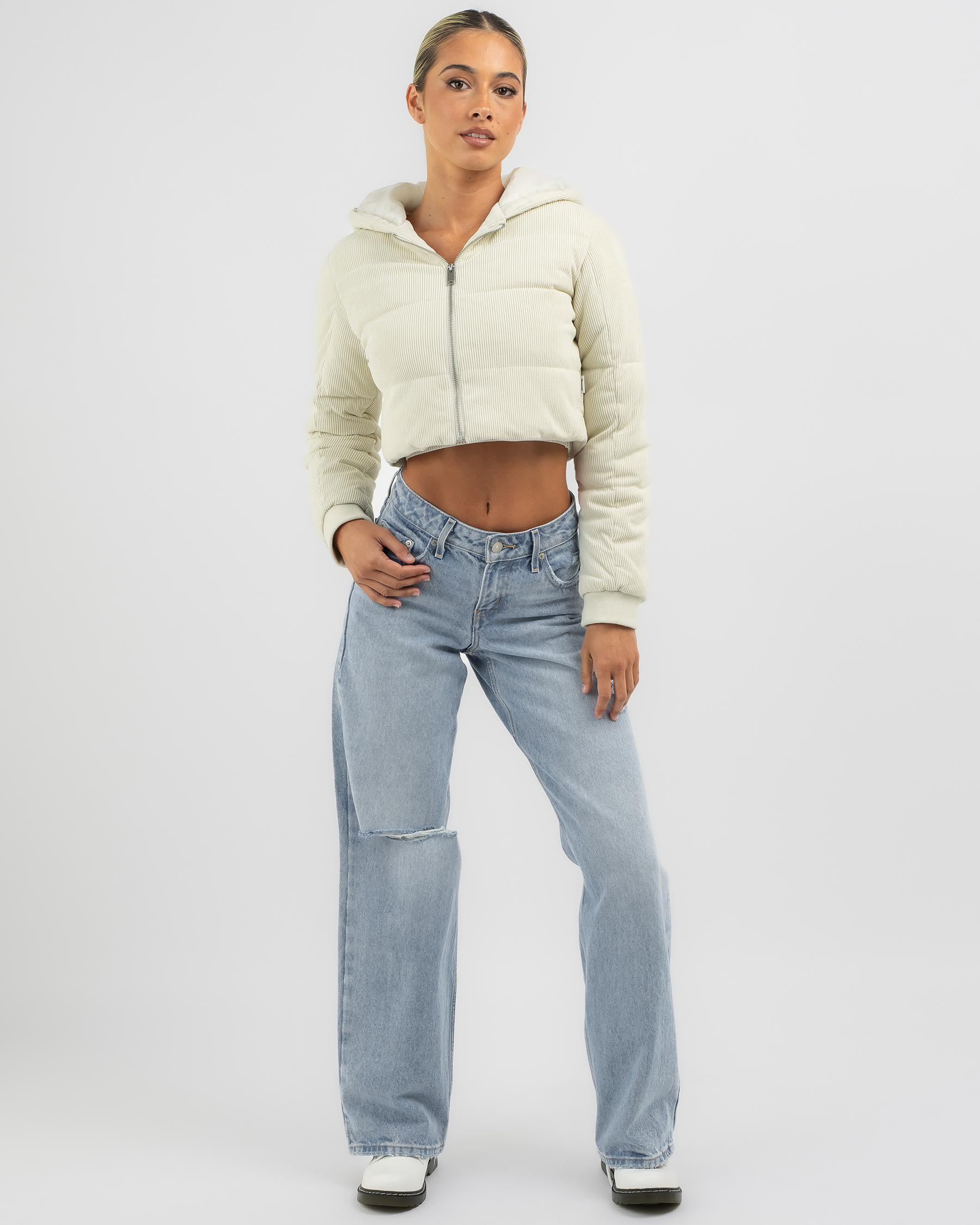 Fez Hooded Cord Jacket