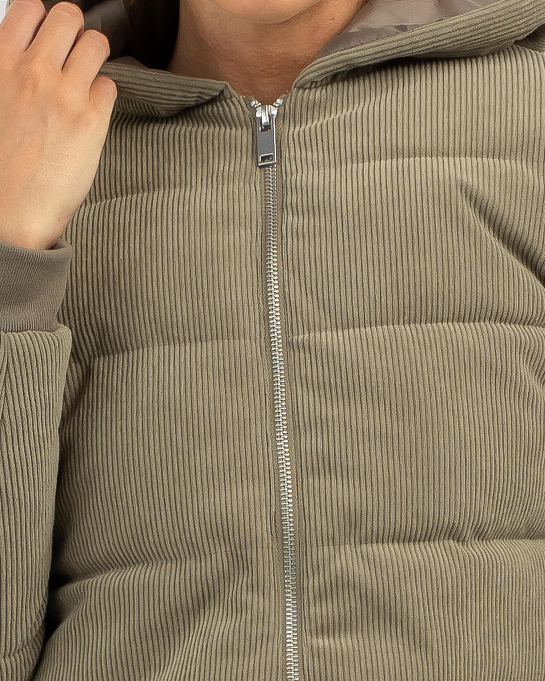 Fez Hooded Cord Jacket