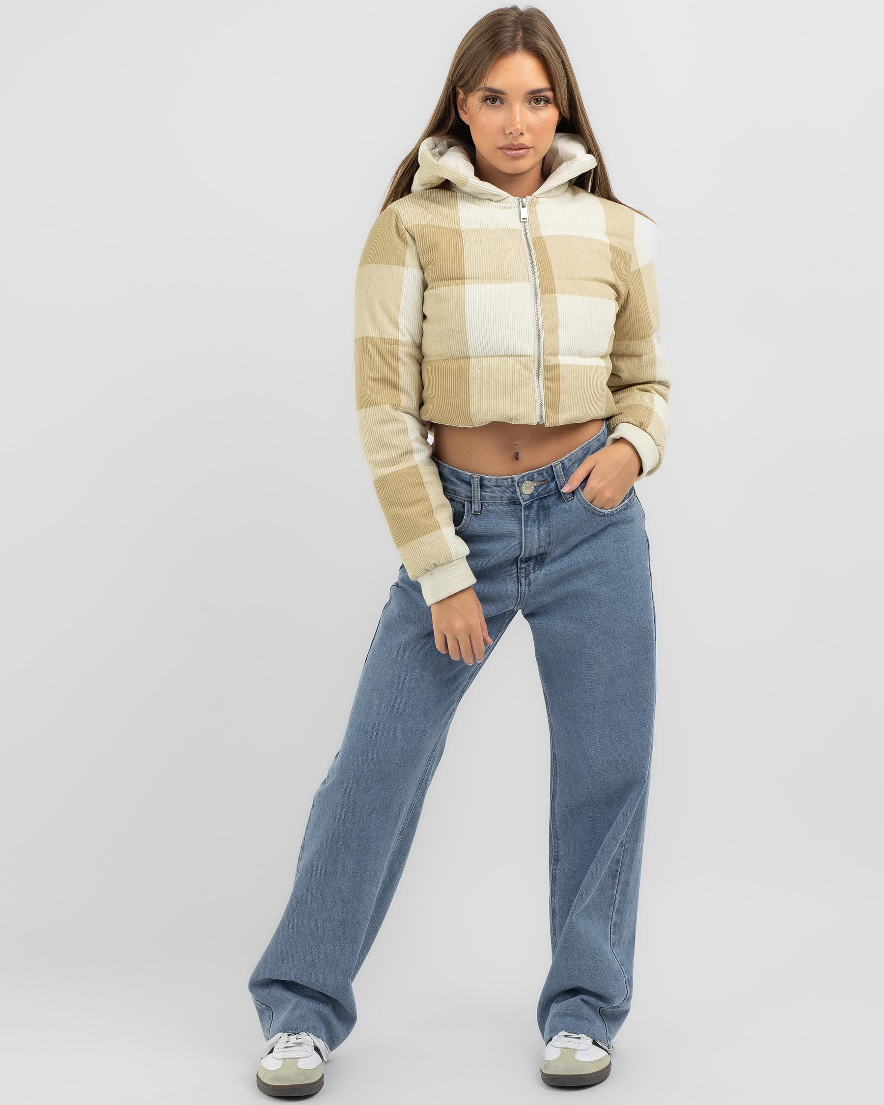 Fez Hooded Cord Jacket