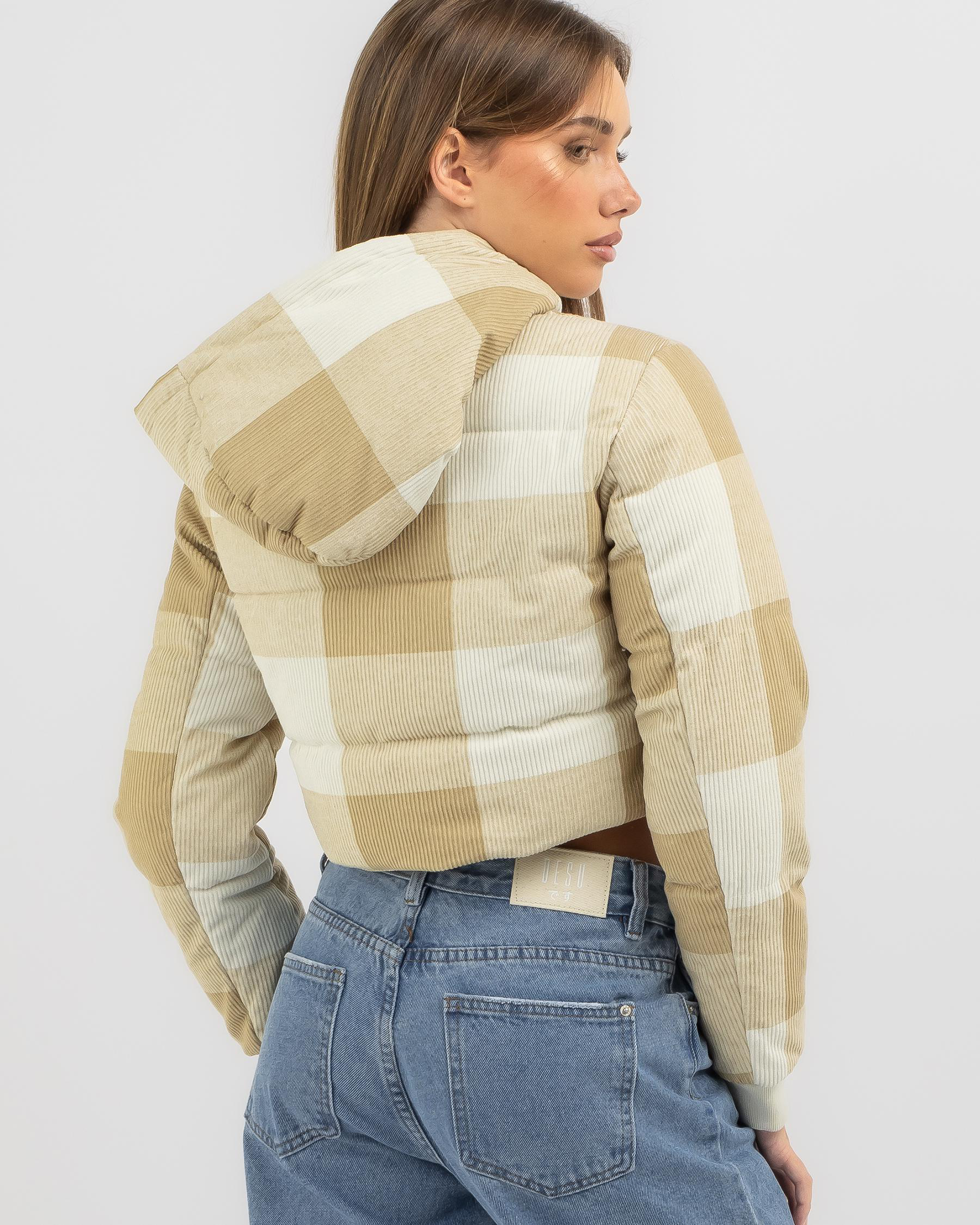 Fez Hooded Cord Jacket