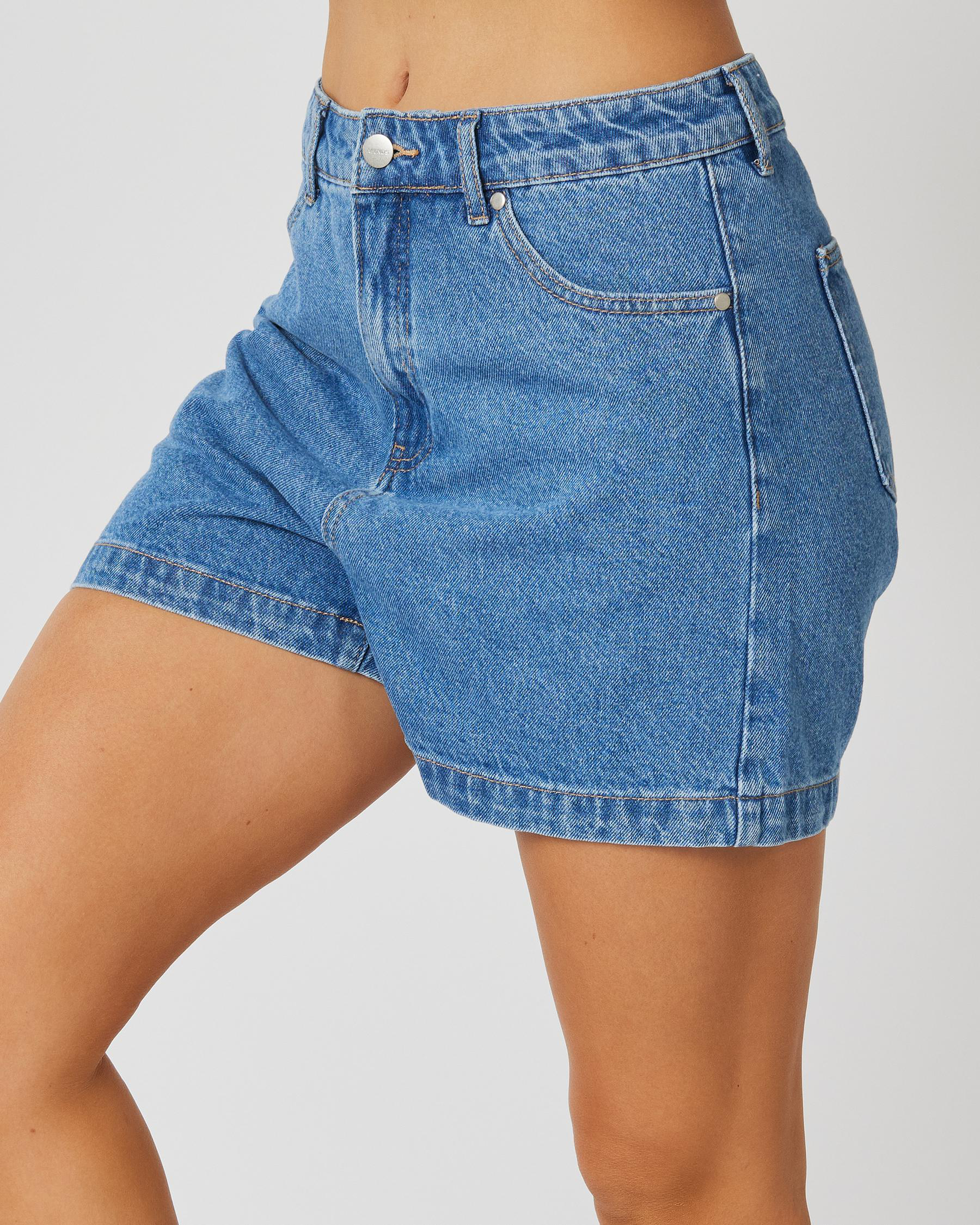 Seventy Threes Hemp Denim Shorts