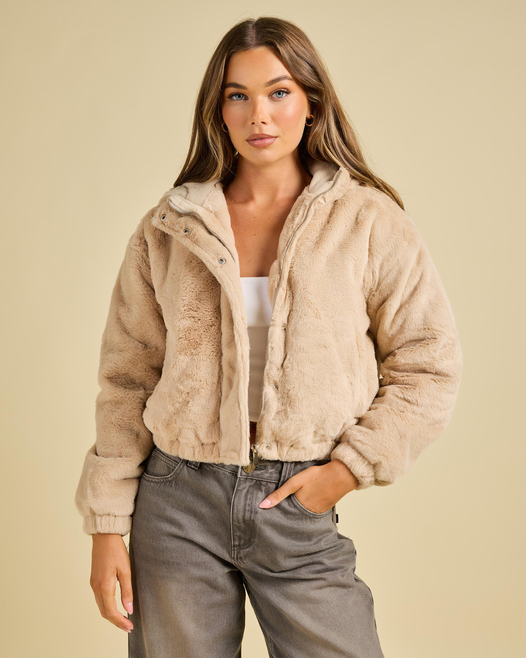 Reno Faux Fur Jacket