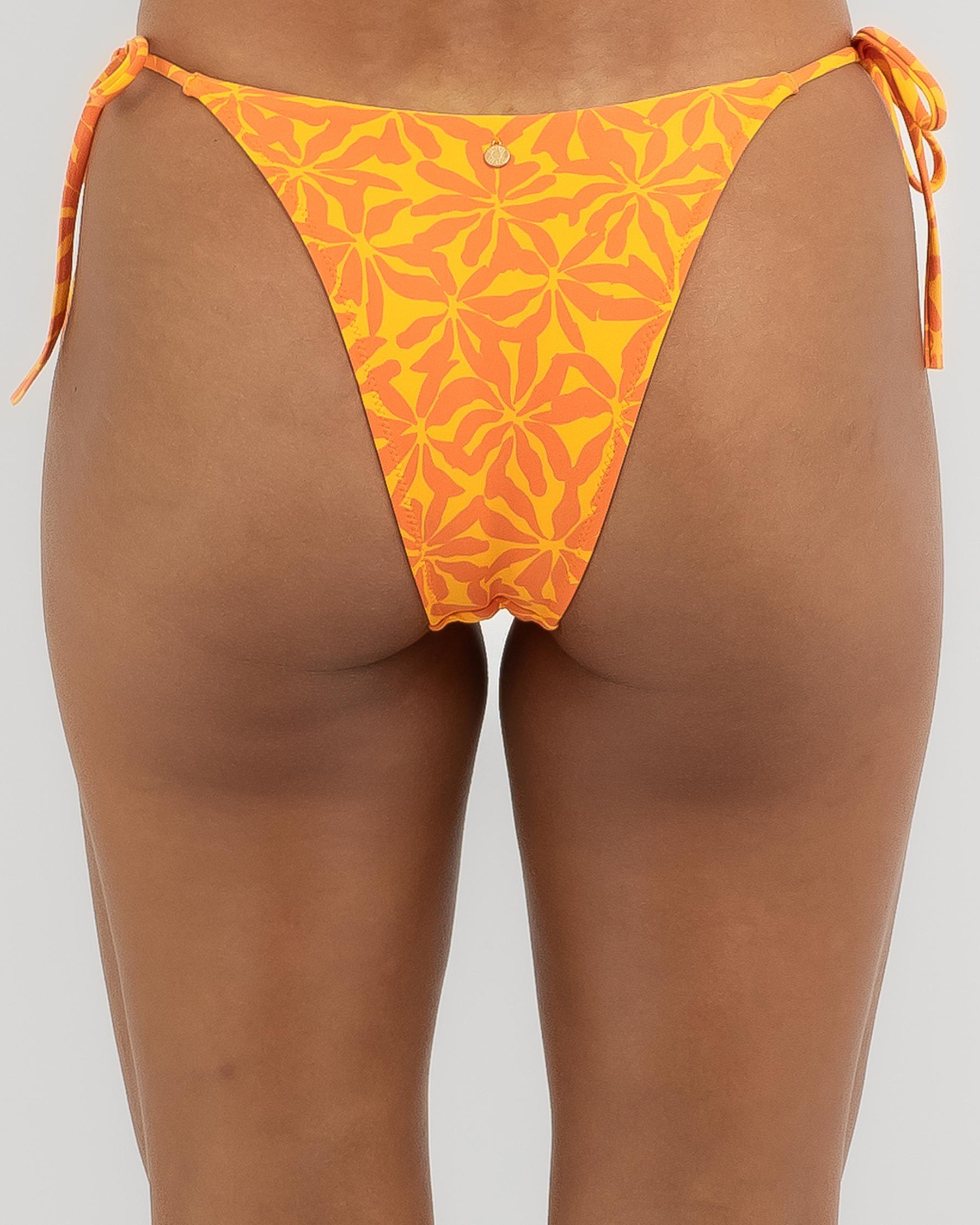 Allegra Tie Side High Cut Bikini Bottom