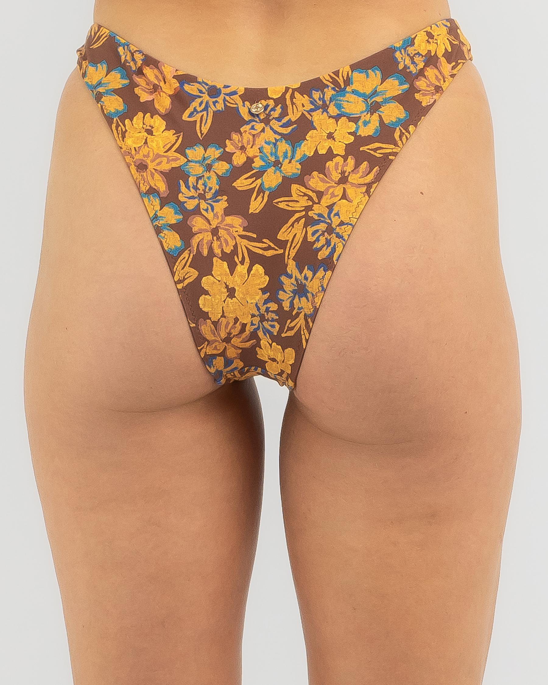 Oasis Floral High Cut Bikini Bottom