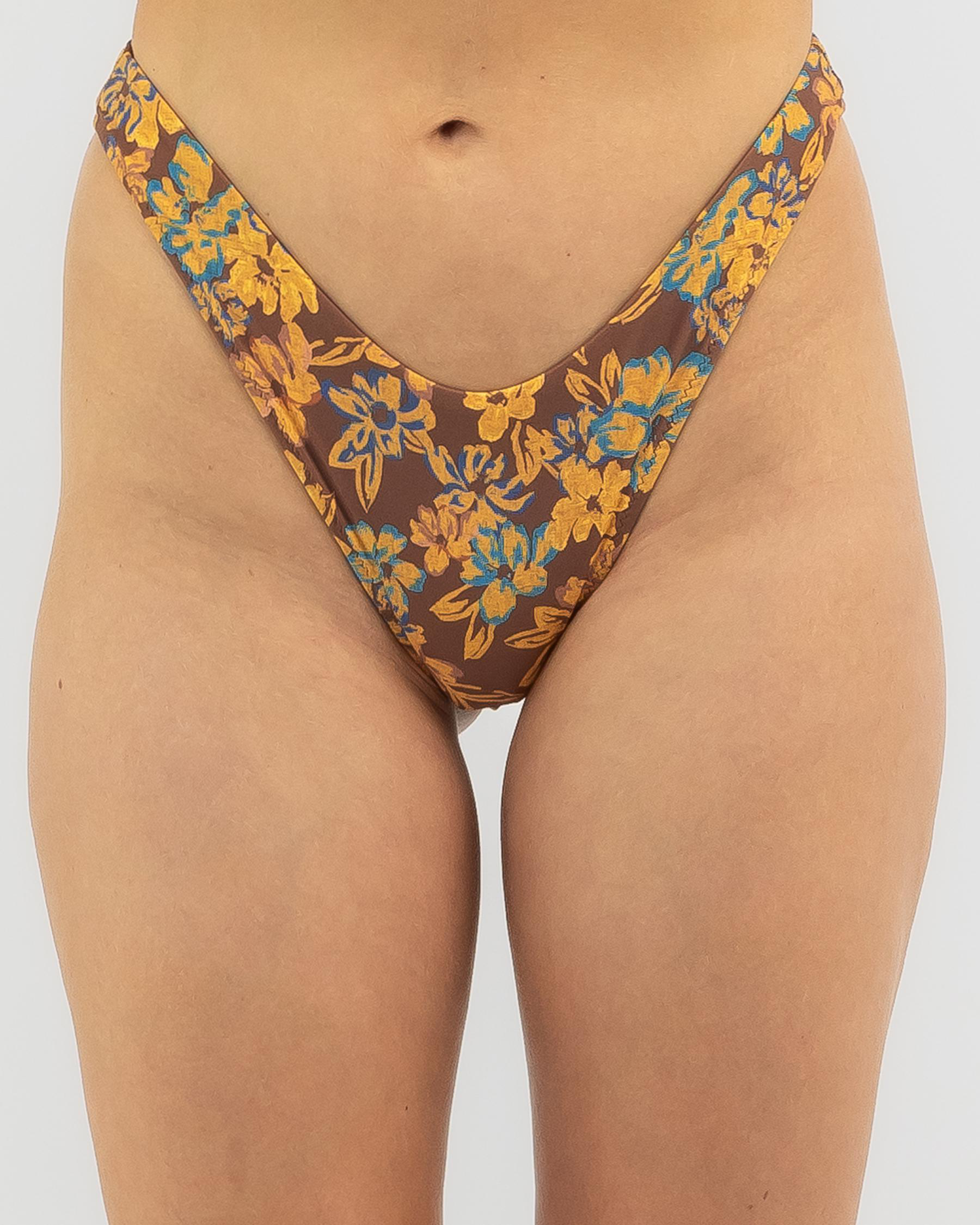 Oasis Floral High Cut Bikini Bottom