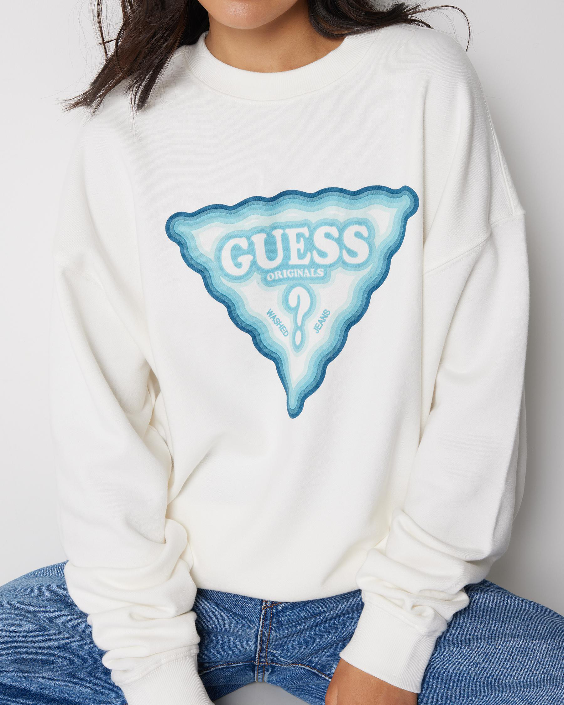 Multi-Colour Triangle Crew Neck Sweatshirt