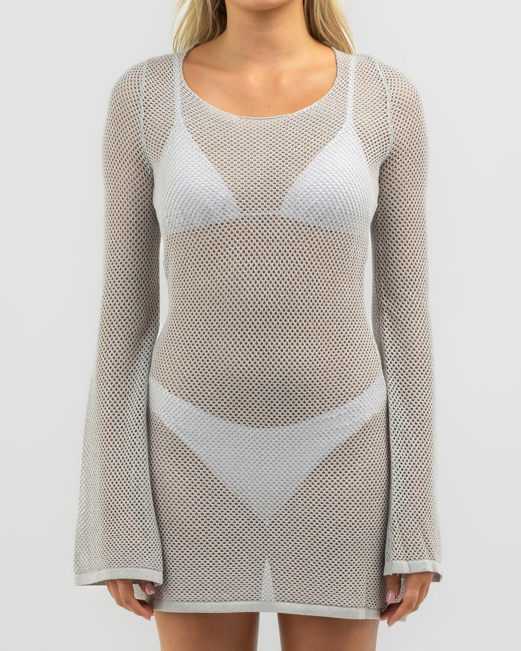 Shimmer Crochet Cover Up