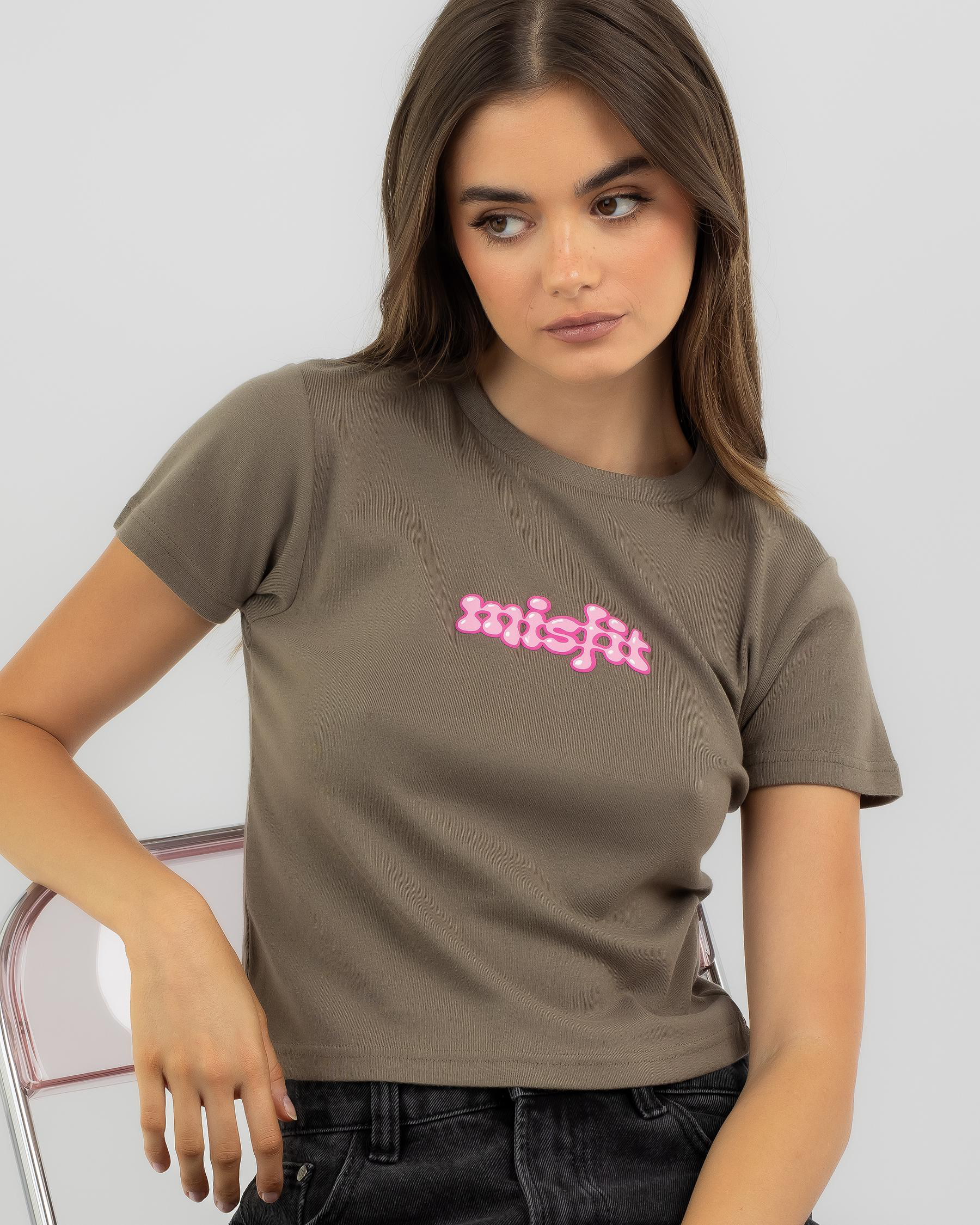 Little Lies Rib T-Shirt