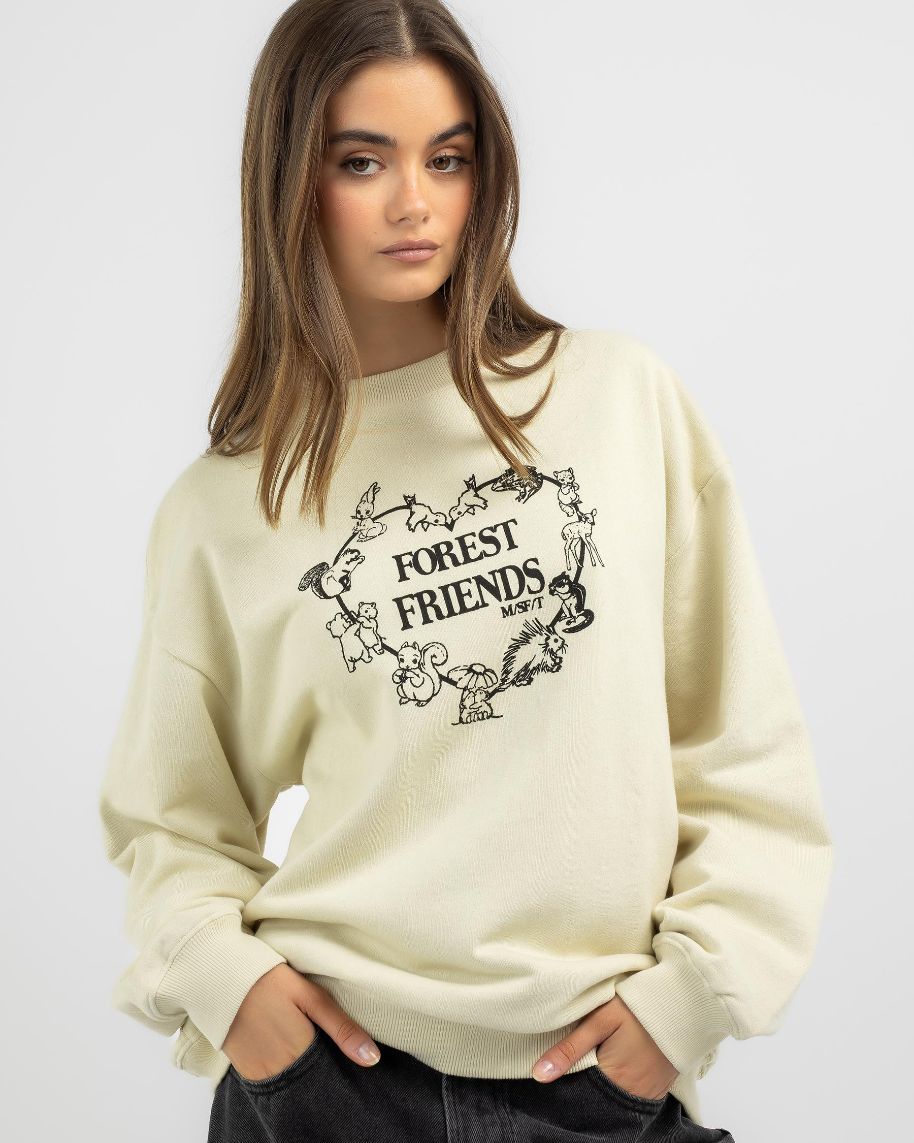 Forest Friends Oversized Sweatshirt