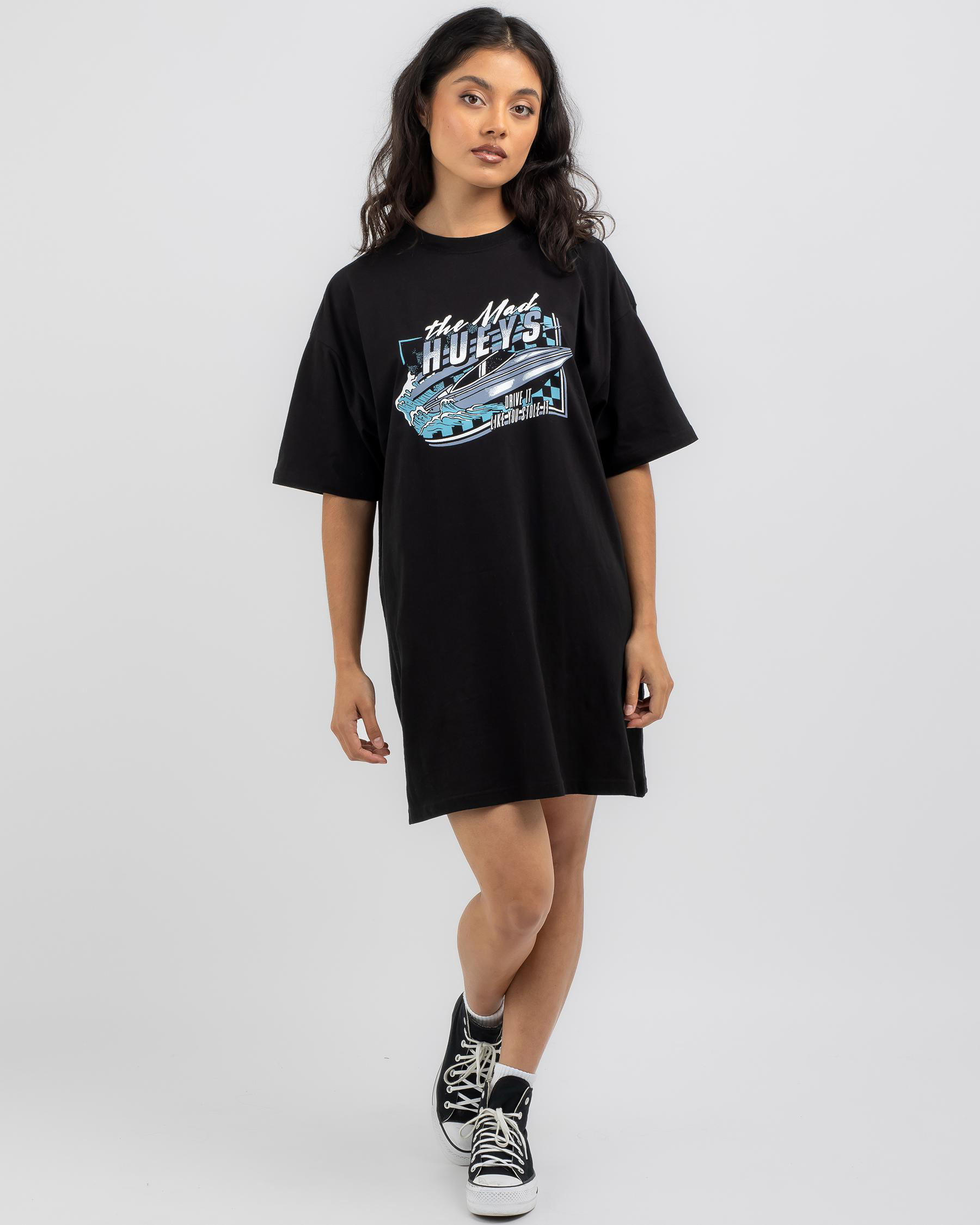 Drive It Like You Stole It Tee Dress