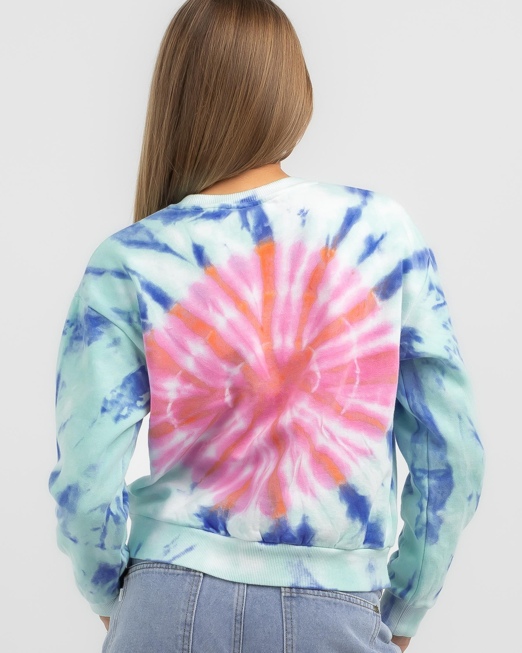 Opus Dot Front Tie Dye Sweater