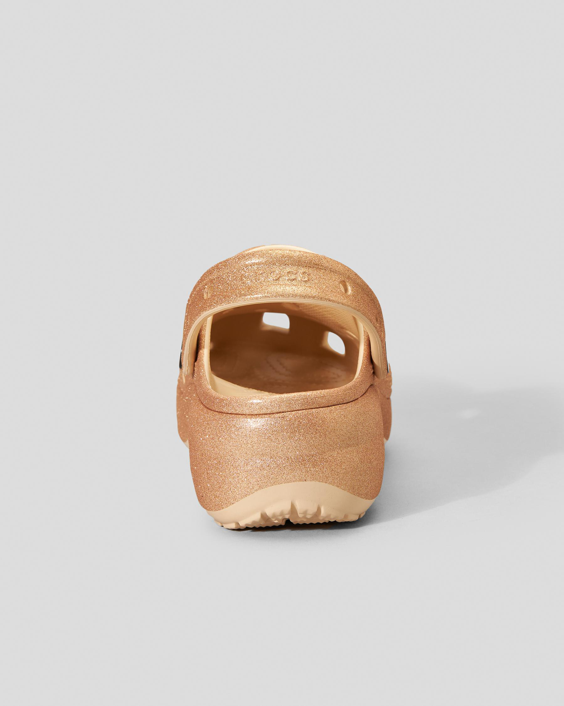 Classic Platform Glitter Clogs