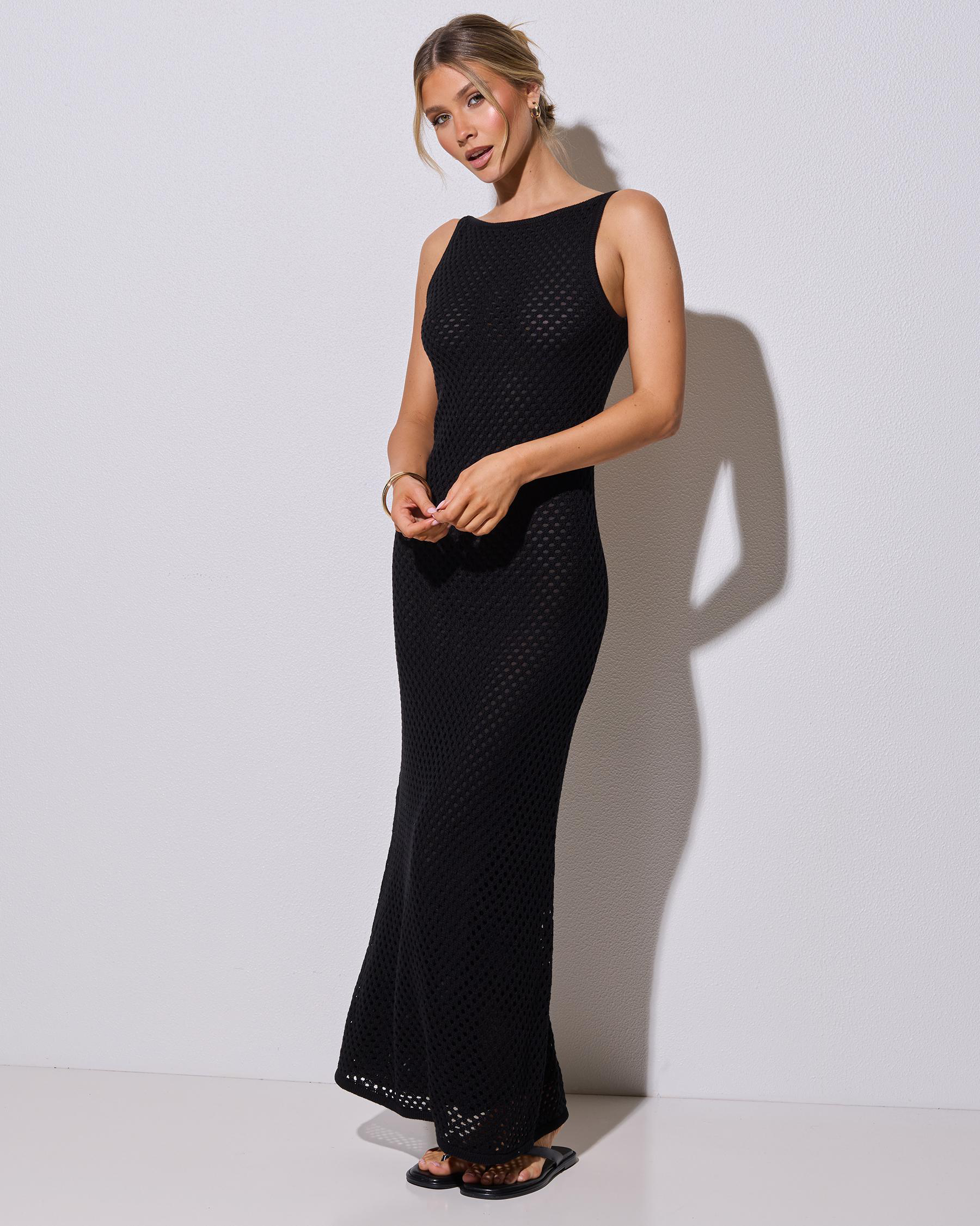 Taylah Crochet Maxi Dress