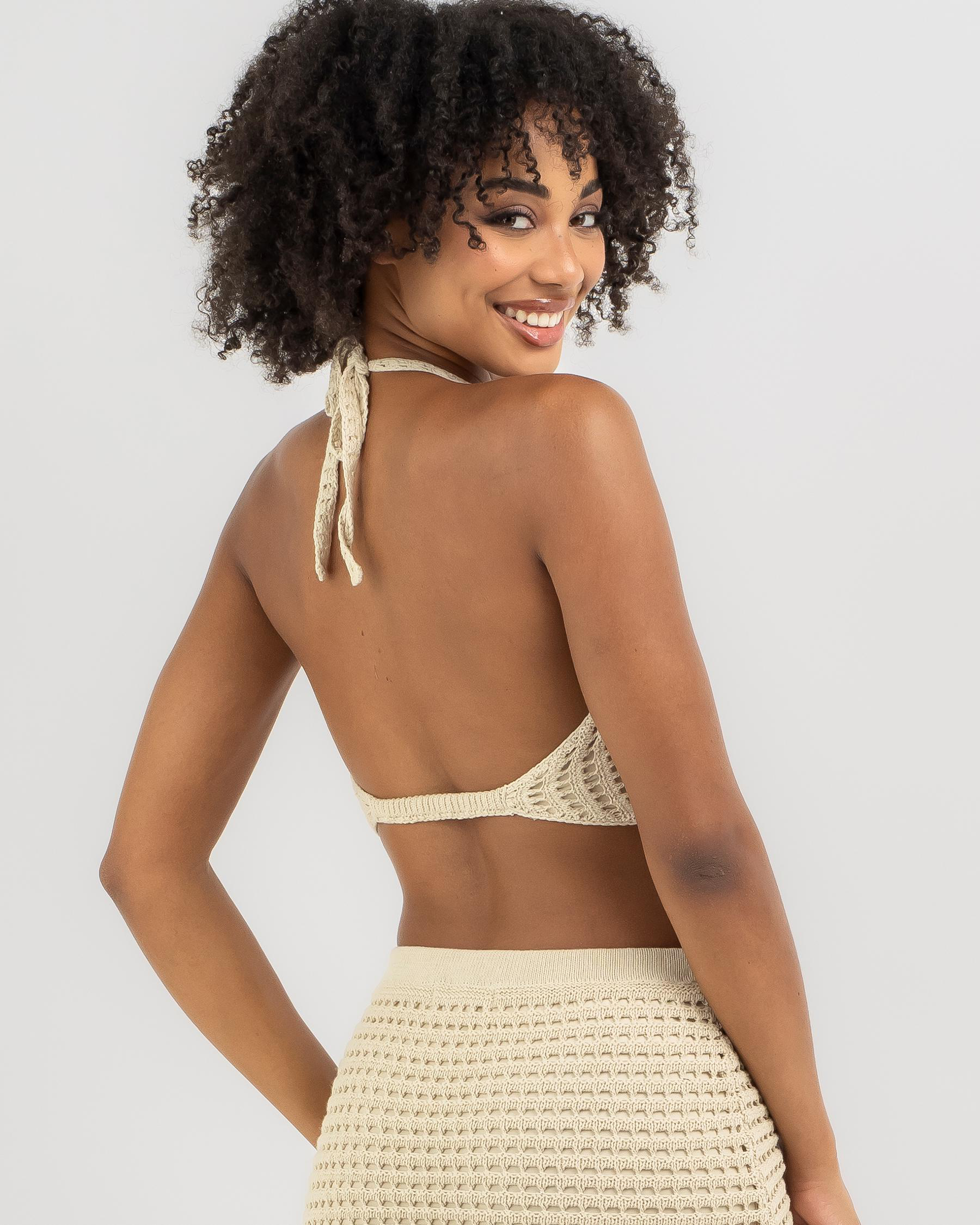 Aruba Crochet Halter Top