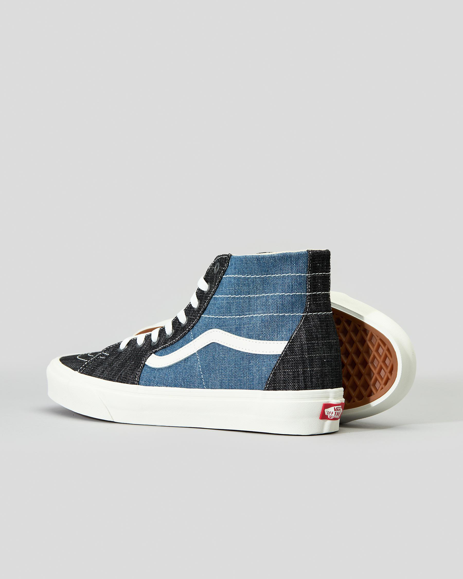 Sk8-Hi Tapered Threaded Denim Shoes