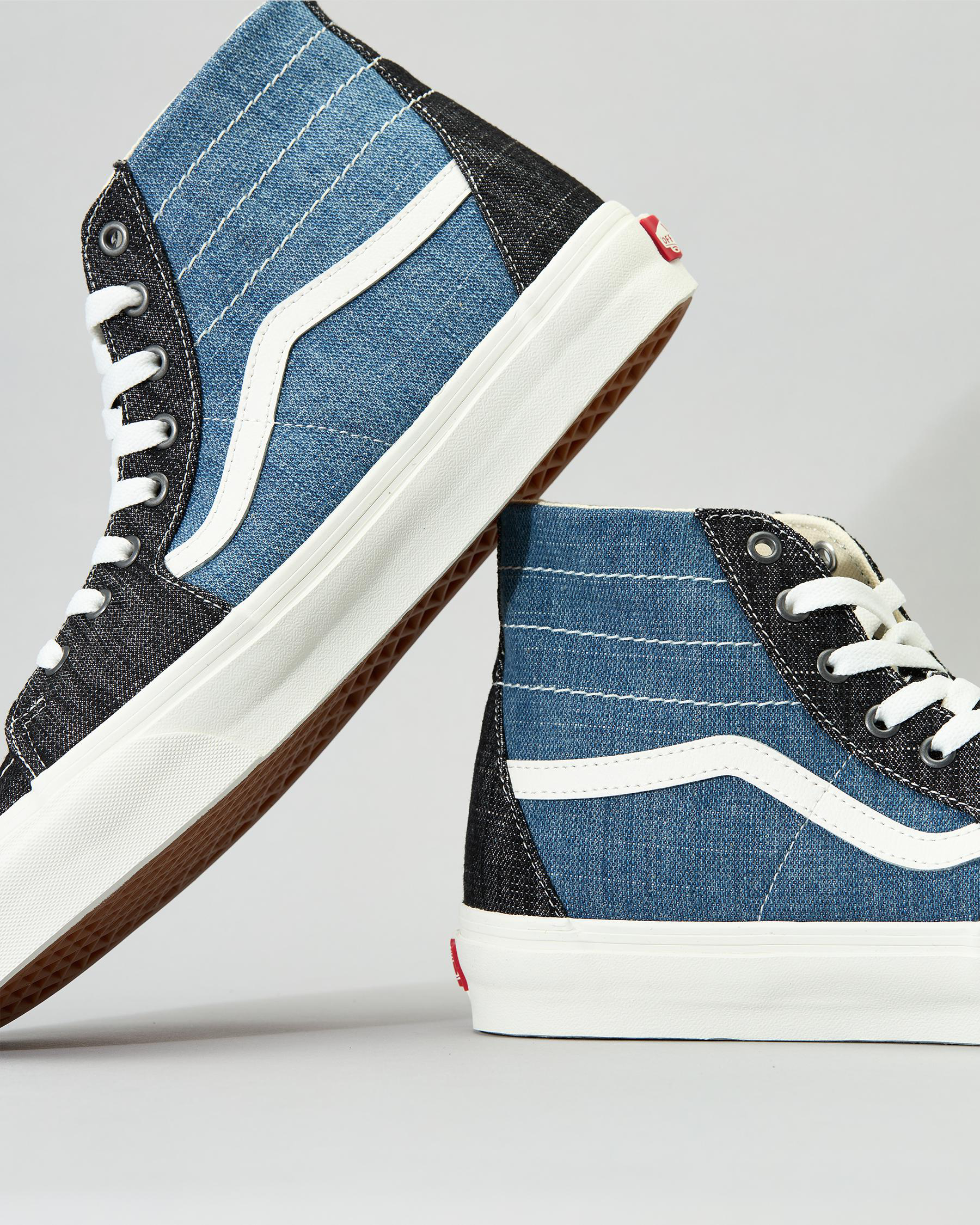 Sk8-Hi Tapered Threaded Denim Shoes
