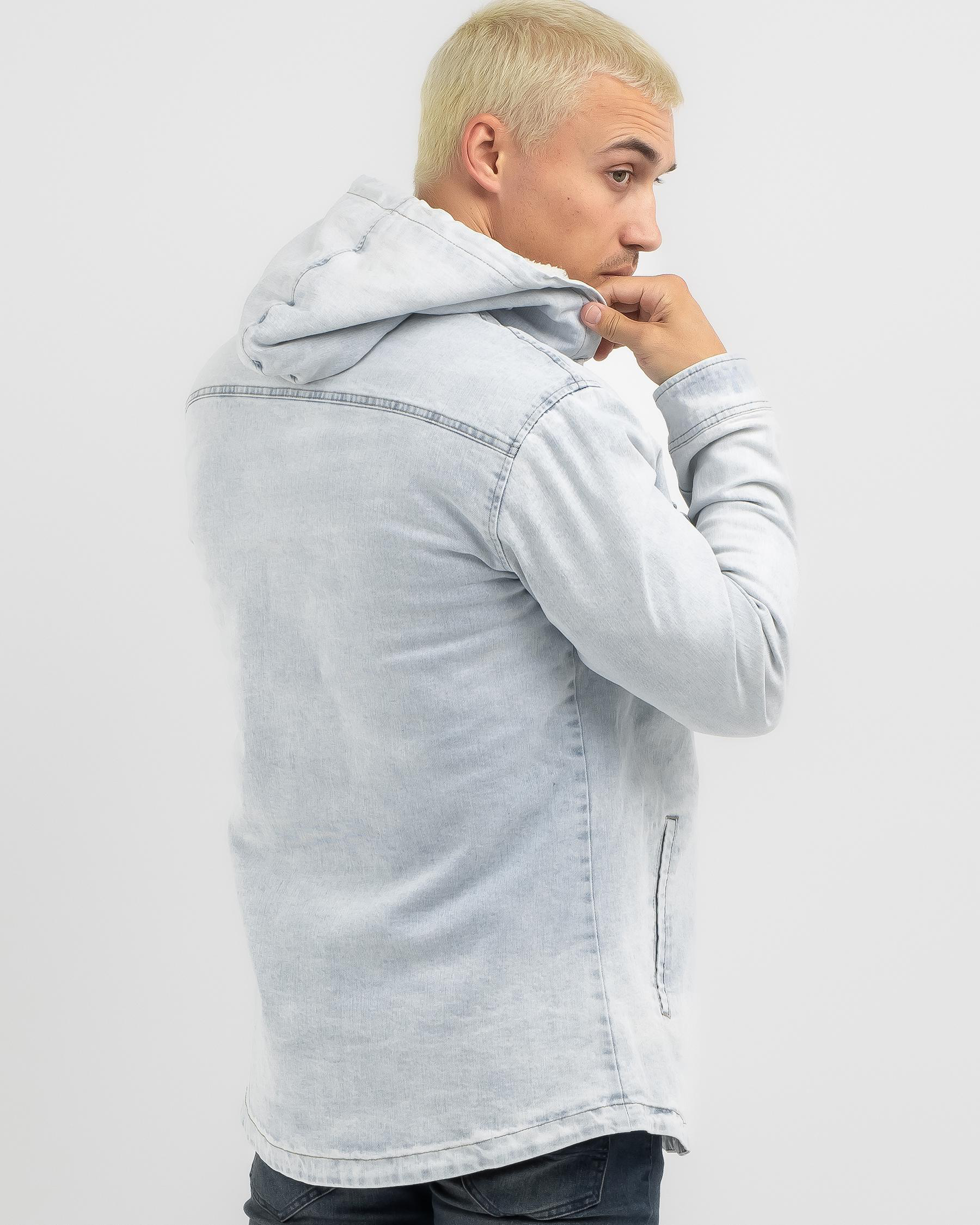 Lunar Long Sleeve Hooded Shirt