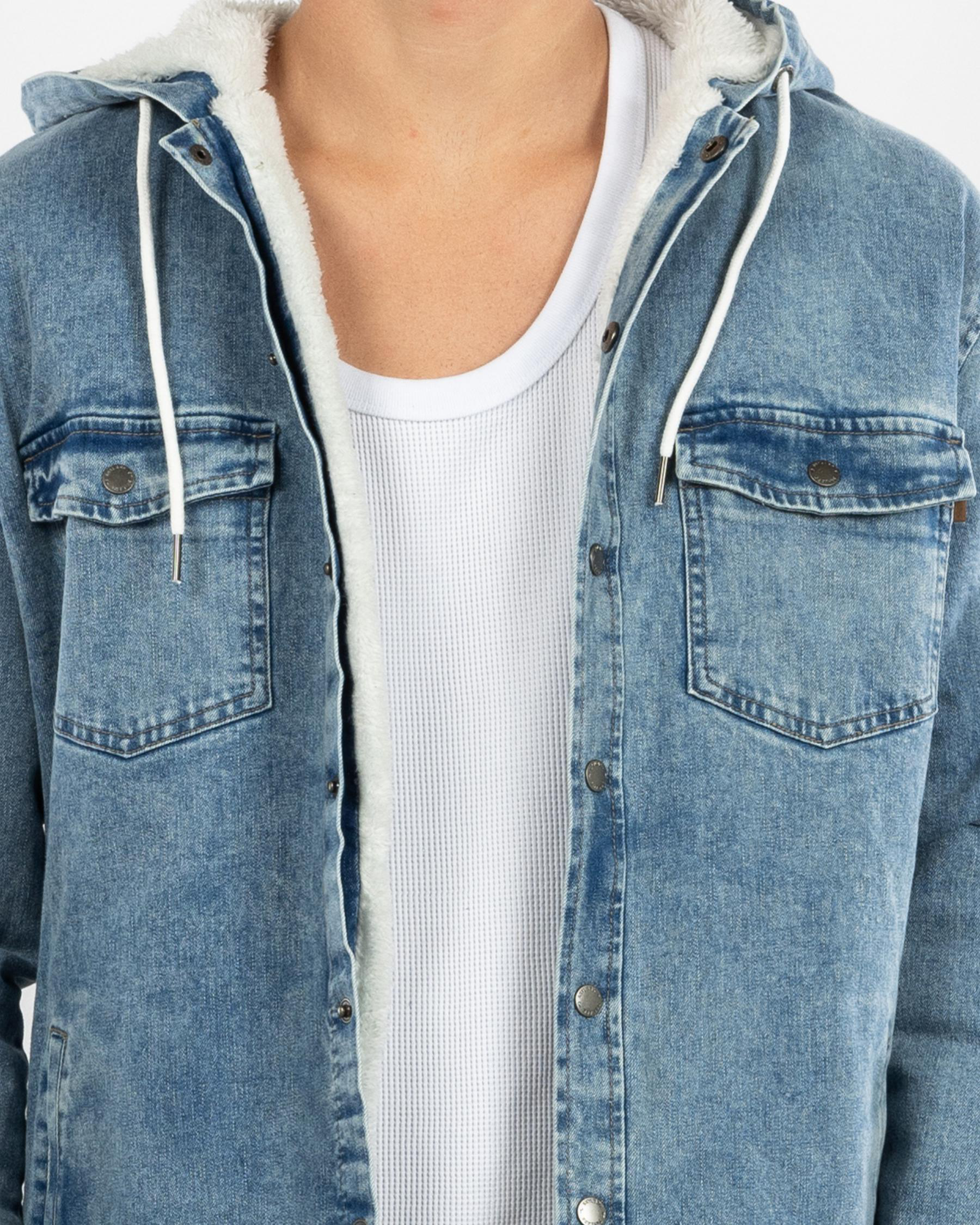 Lunar Long Sleeve Hooded Shirt