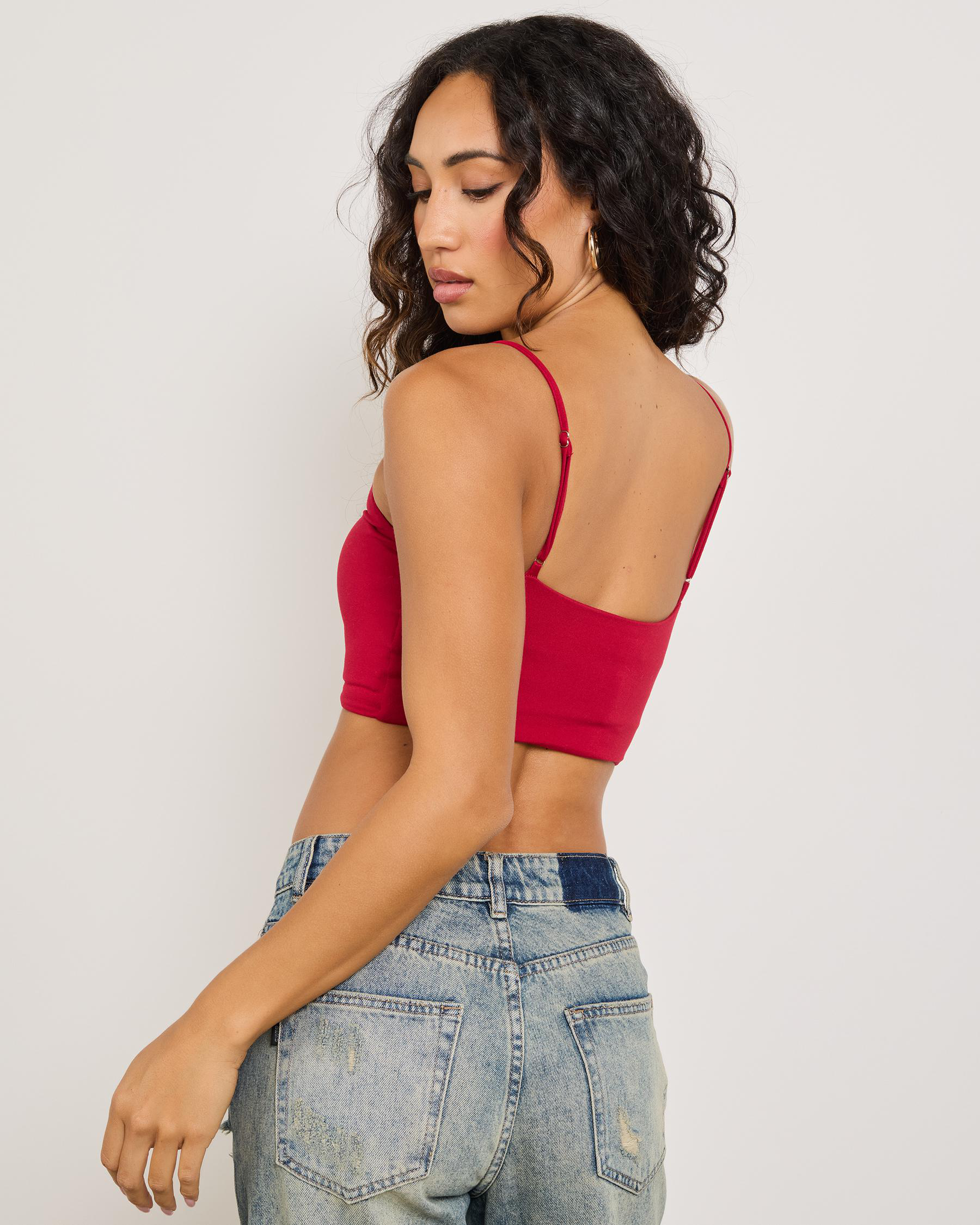 Berrie Basic Crop Top