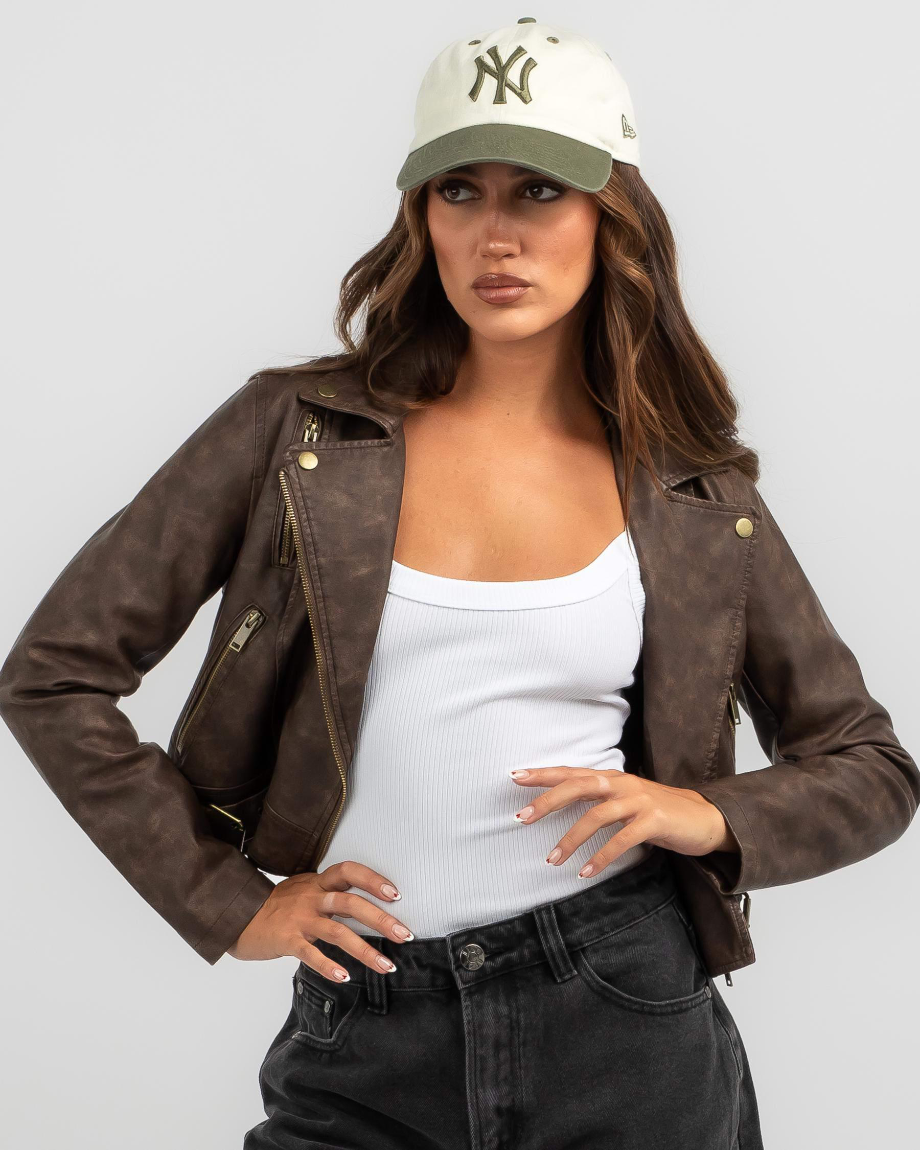 Davidson Faux Leather Jacket