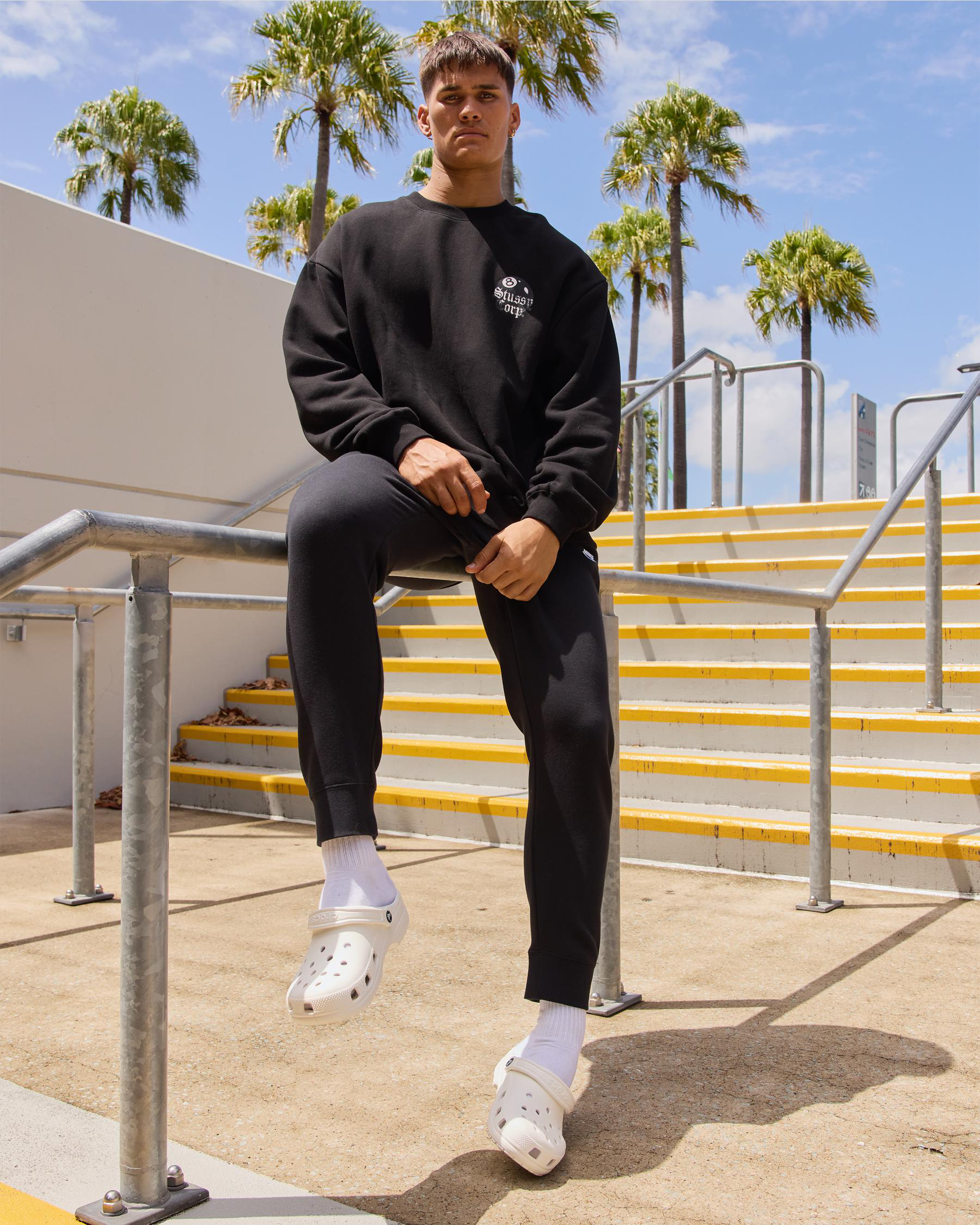 8 Ball Corp Crew Sweatshirt