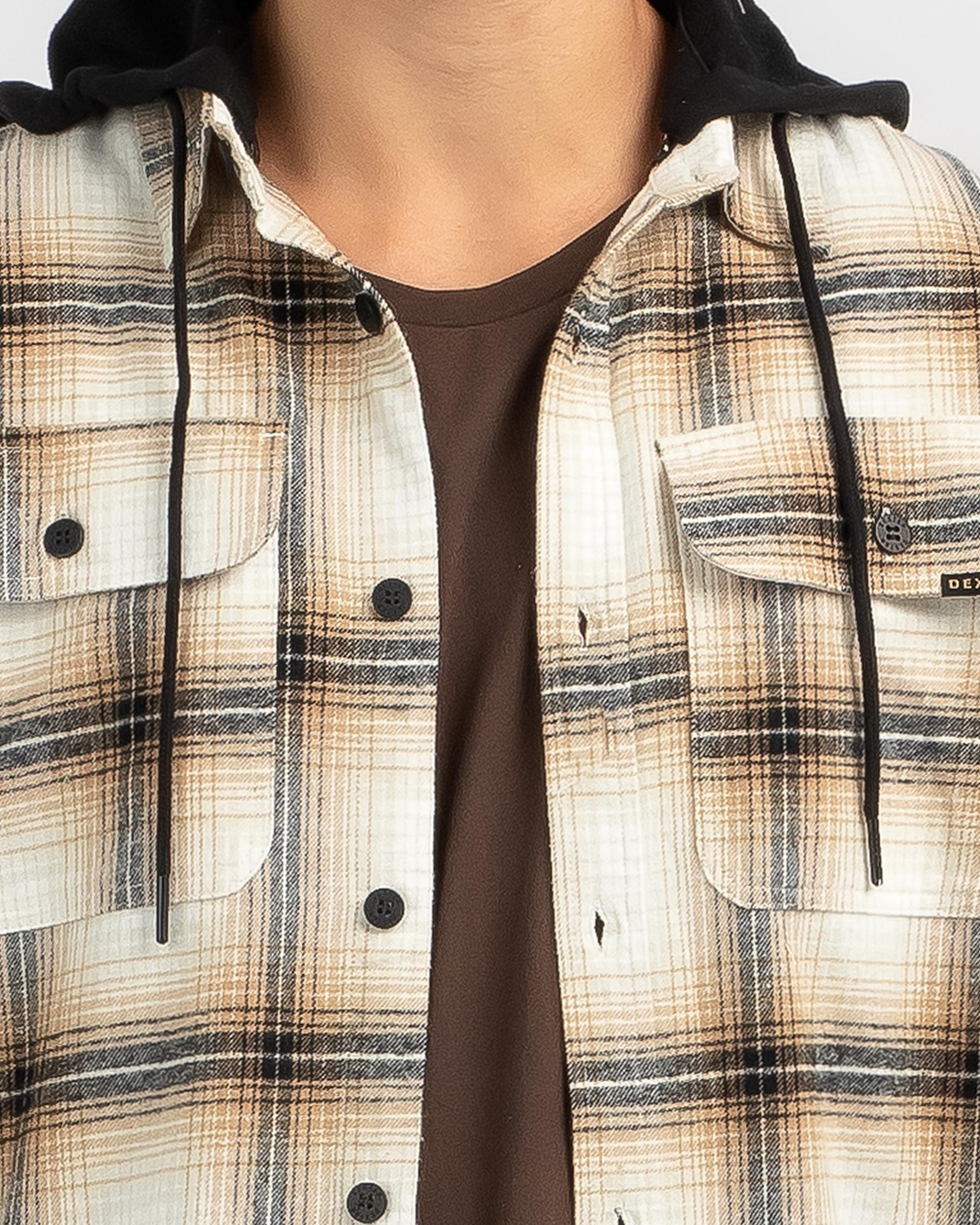 Chamber Hooded Flanno