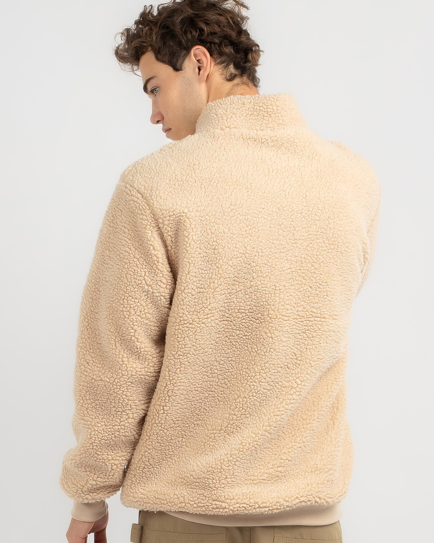 Portion Quarter Zip Crew Sweatshirt