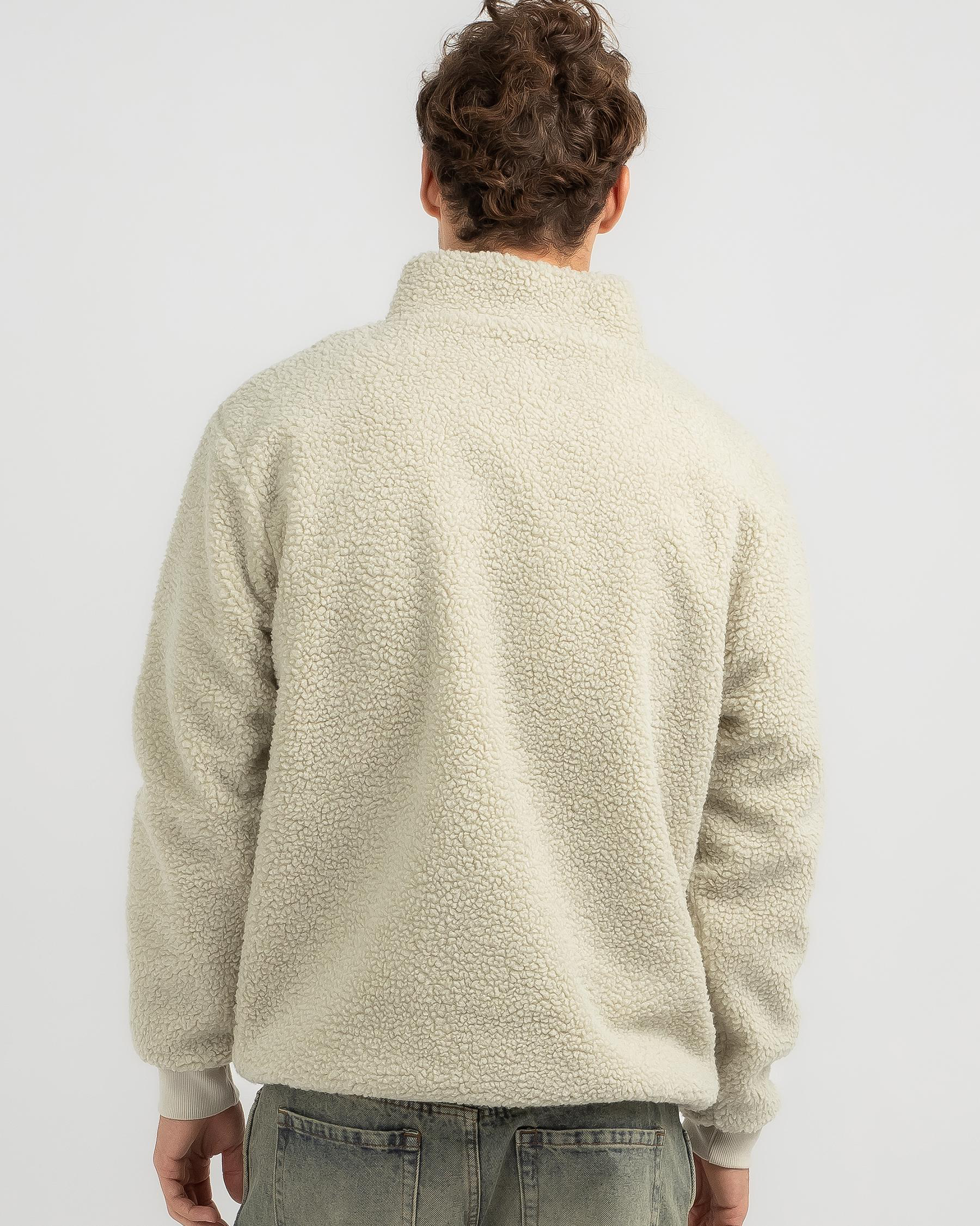 Portion Quarter Zip Crew Sweatshirt