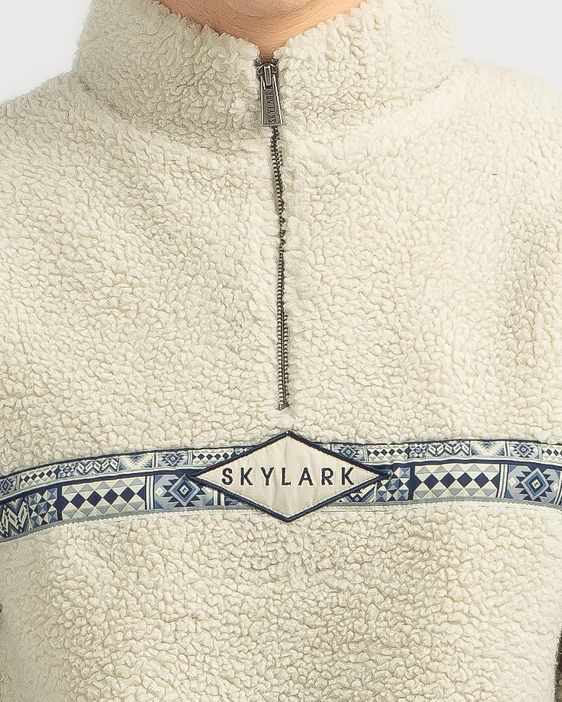 Portion Quarter Zip Crew Sweatshirt