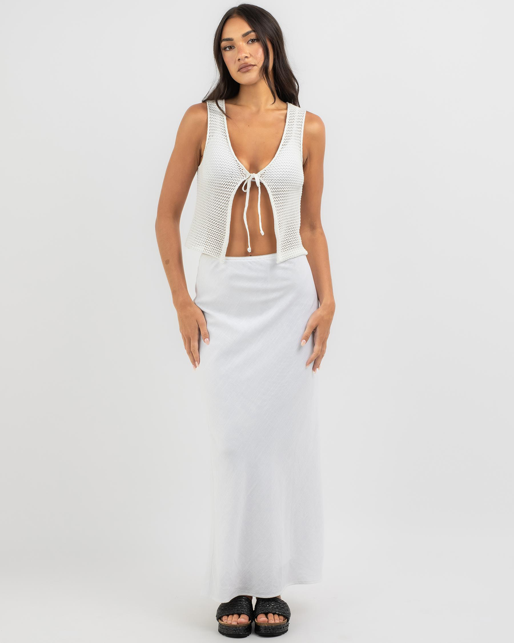 Kerr Crochet Tie Top