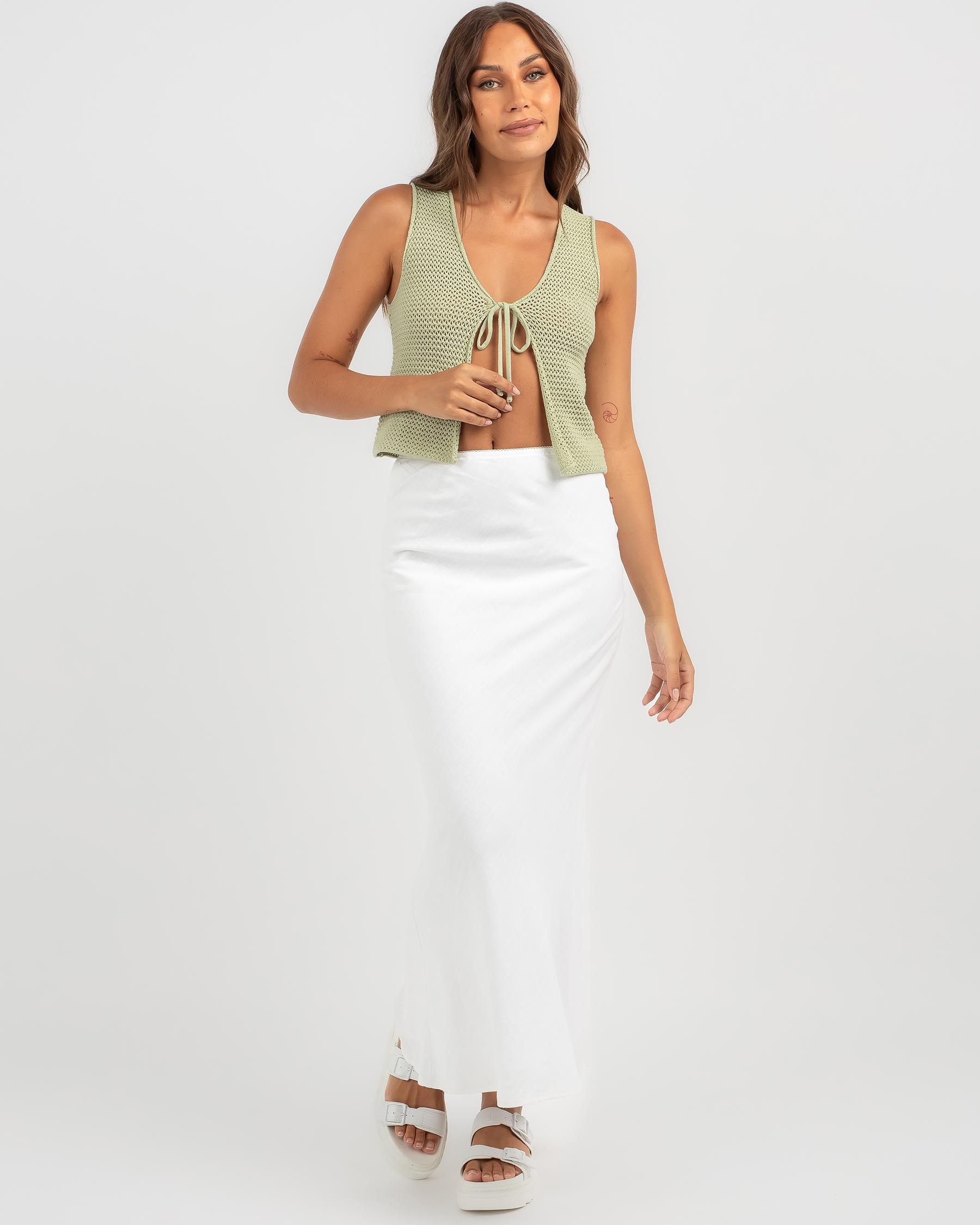 Kerr Crochet Tie Top