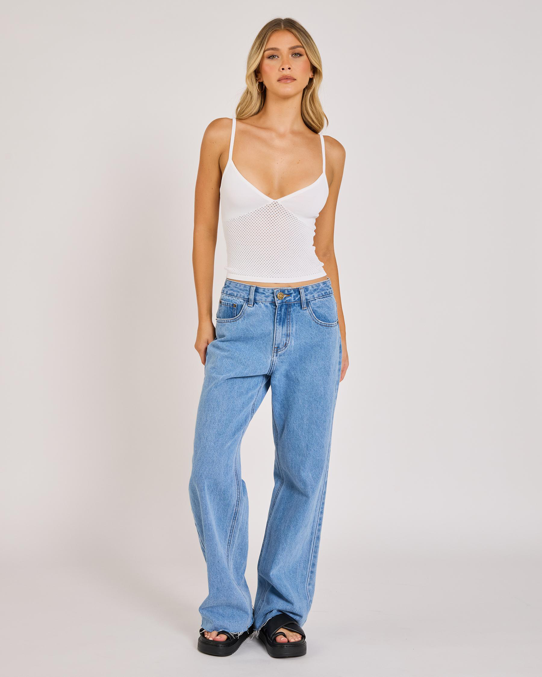 Dolly V Neck Knit Top