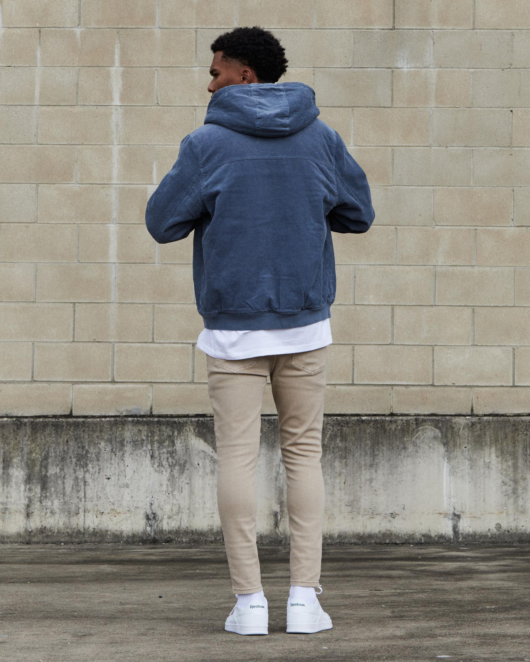 Corded Hooded Jacket