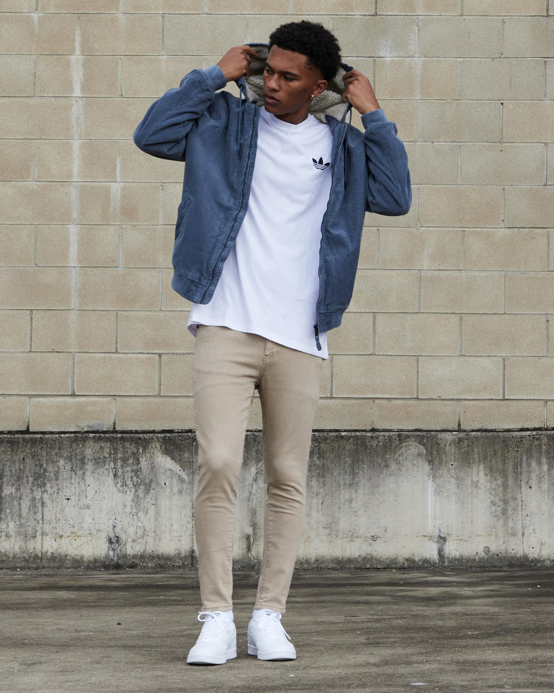 Corded Hooded Jacket