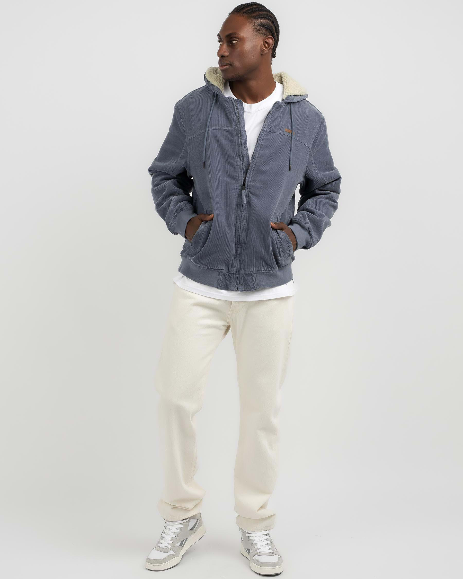 Corded Hooded Jacket