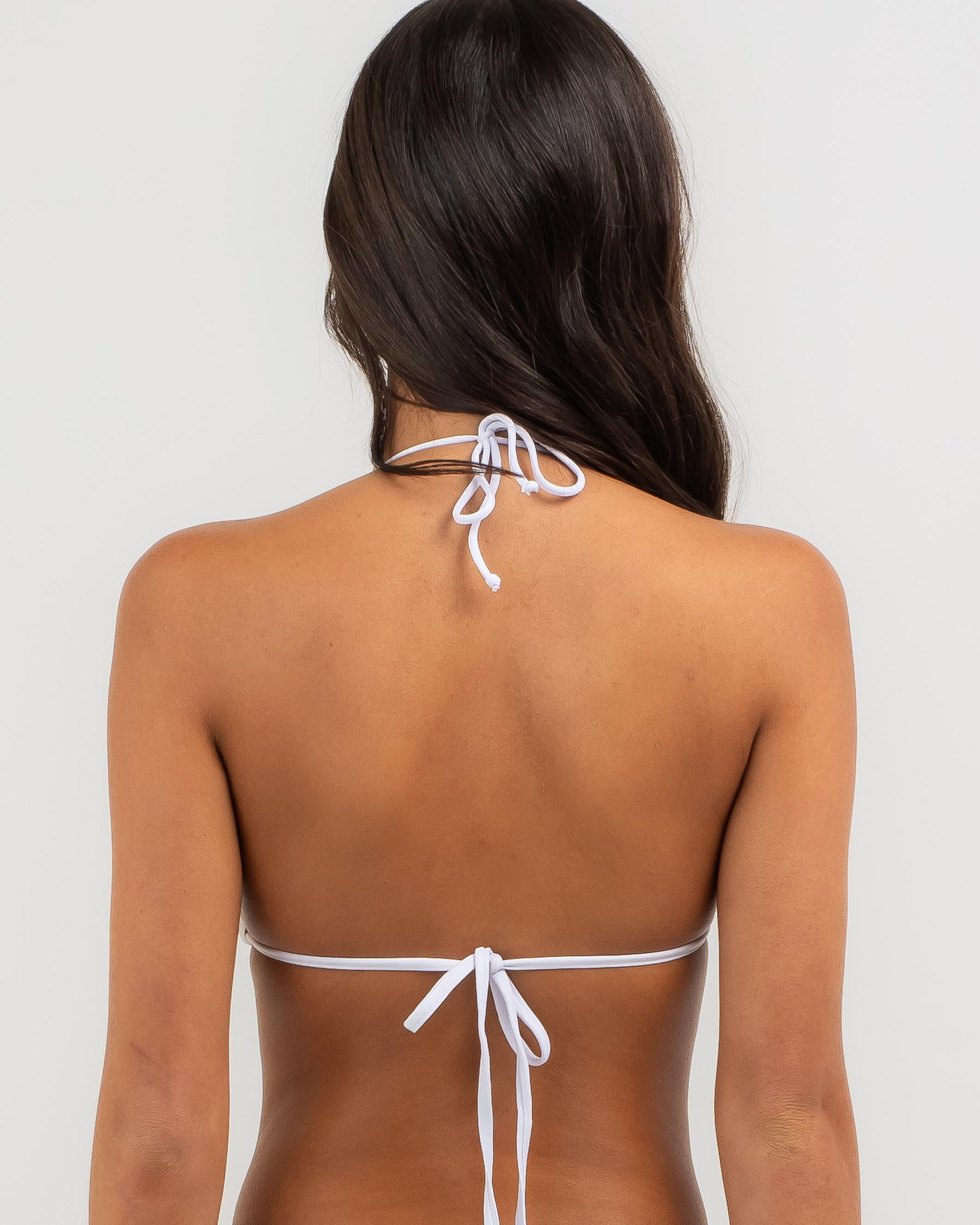 Camryn Triangle Bikini Top