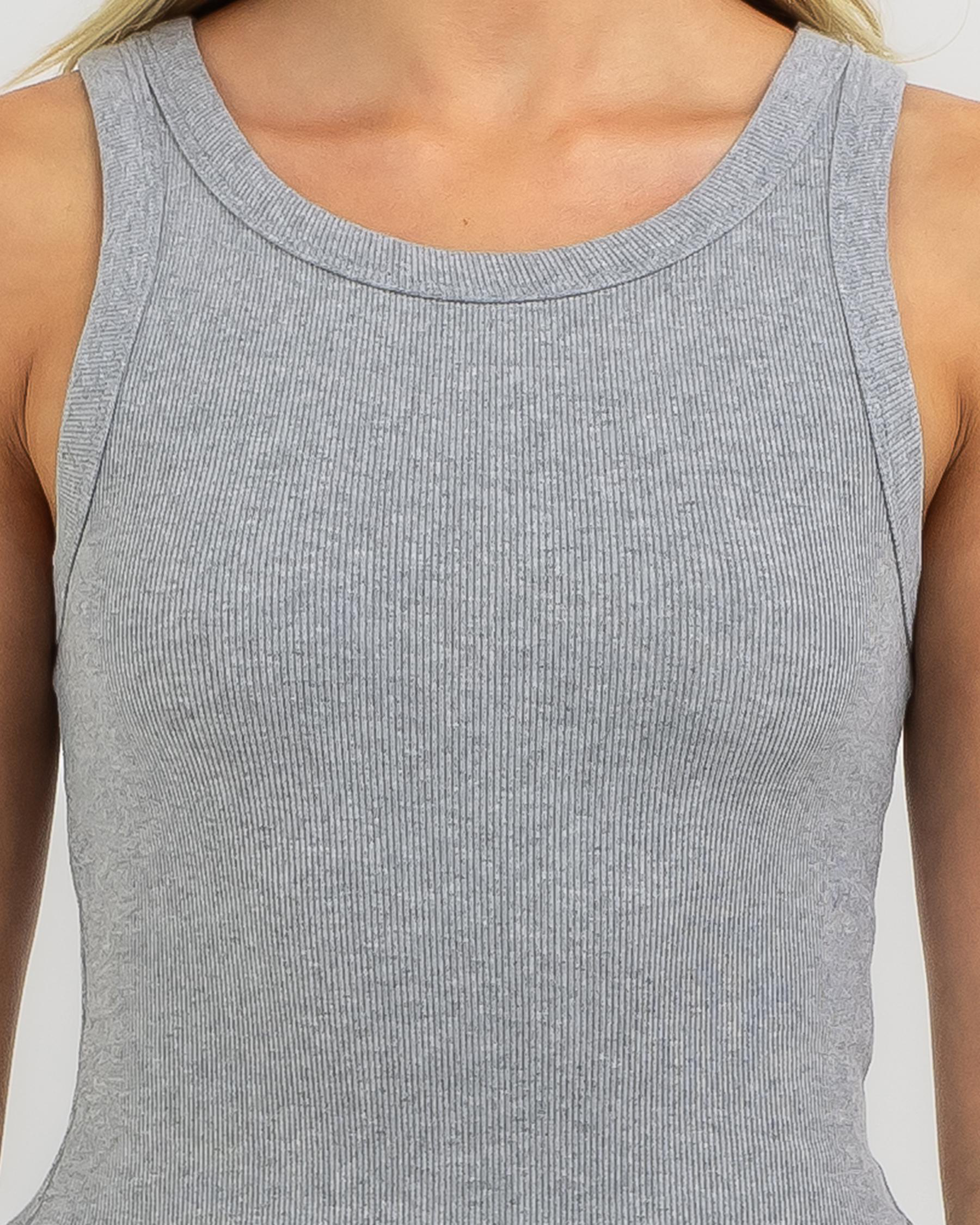 Basic Thick Rib Tank Top