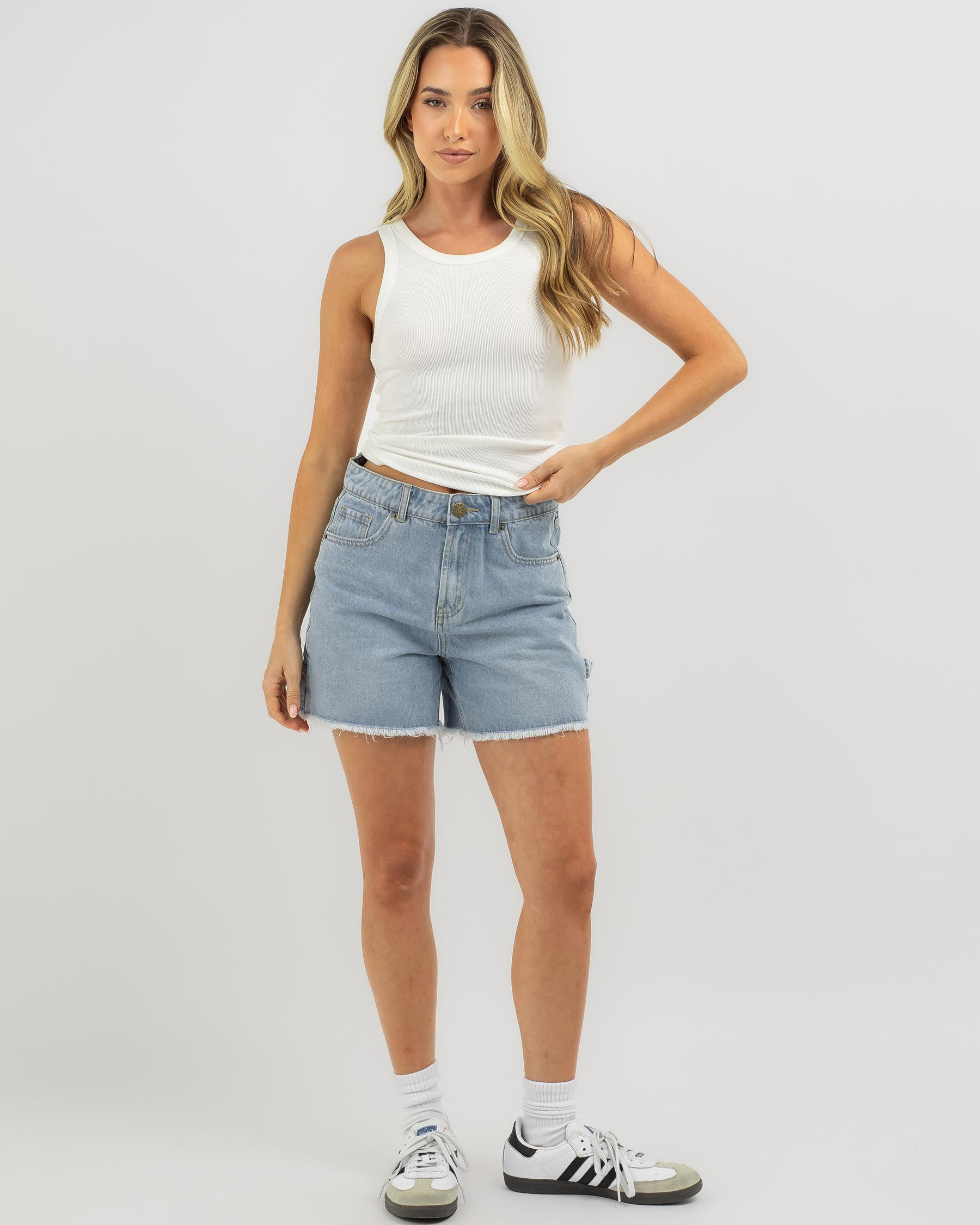 Basic Thick Rib Tank Top