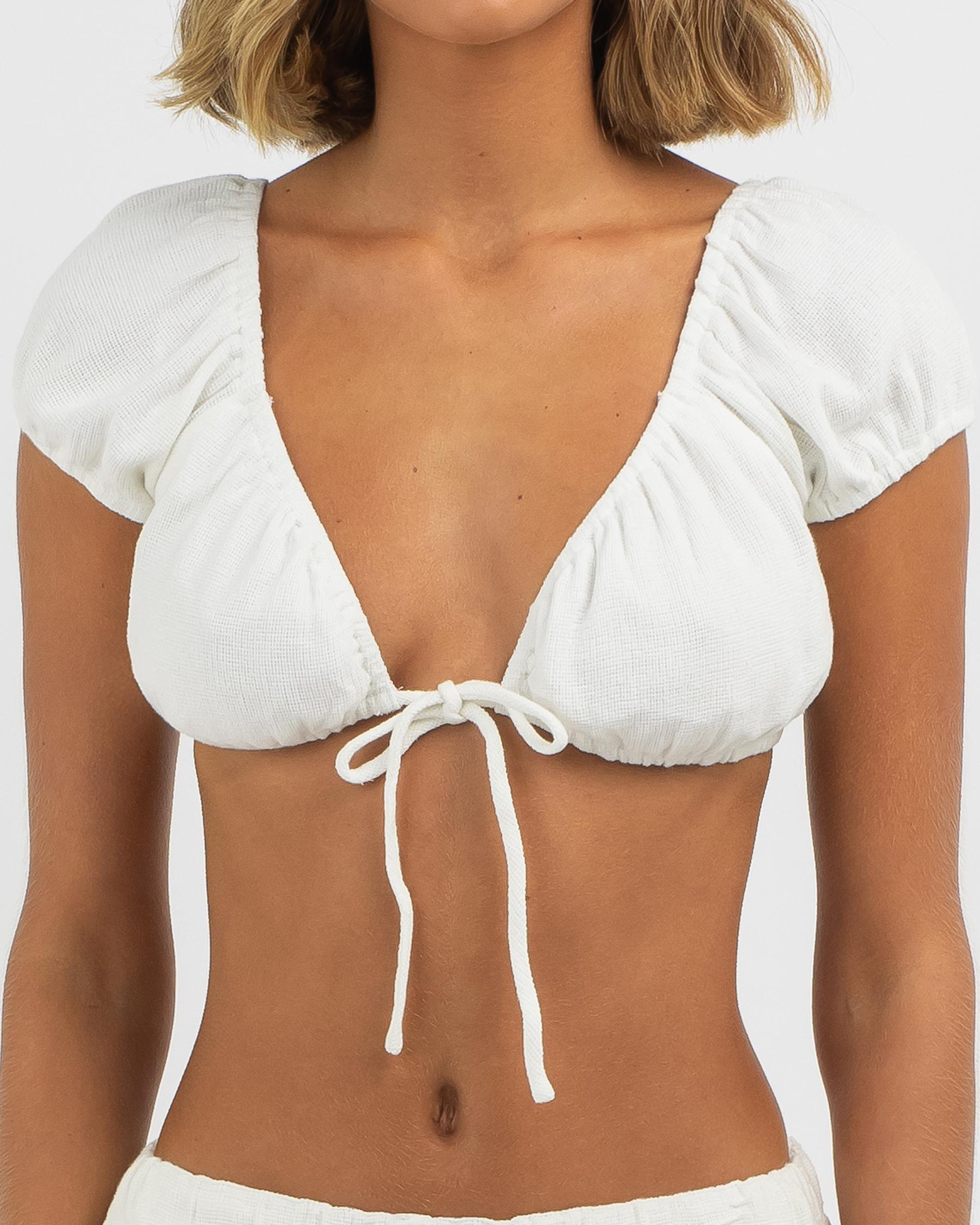 Seni Laguna Tie Front Top