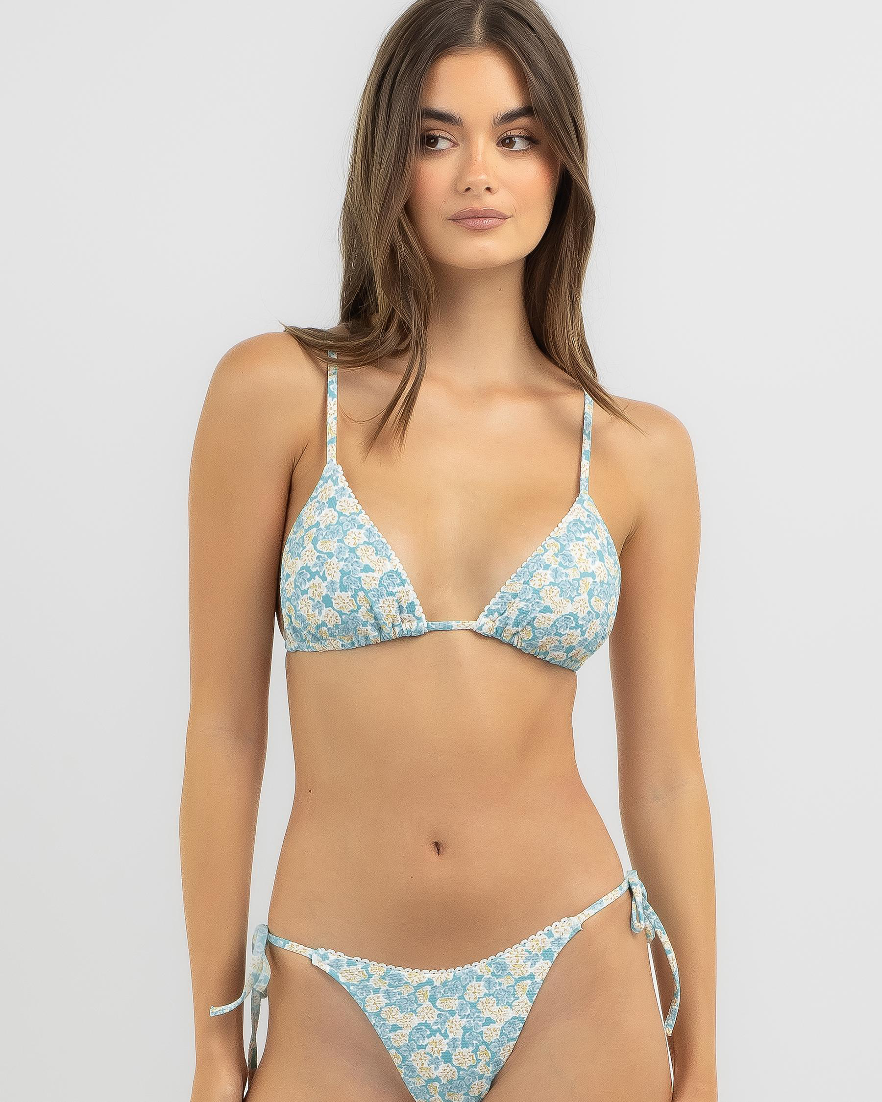 Sunburst Tie Side High Cut Bikini Bottom