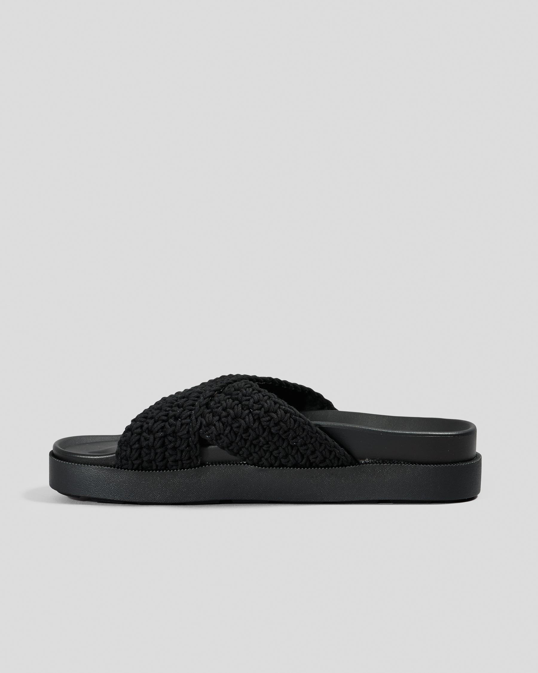 Crete Crochet Flatform Shoes