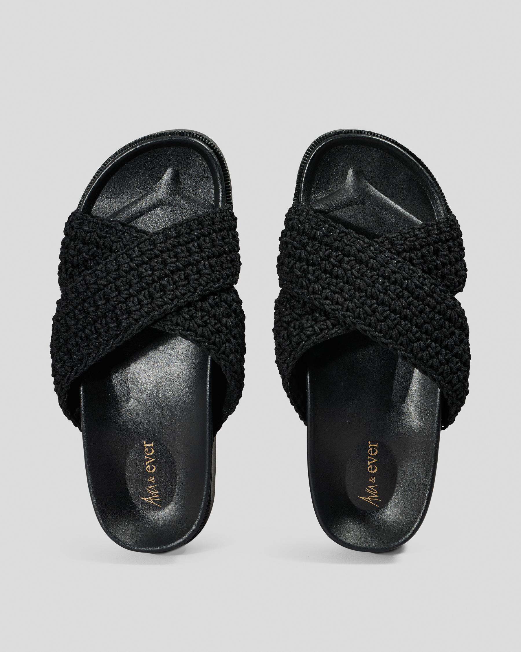 Crete Crochet Flatform Shoes