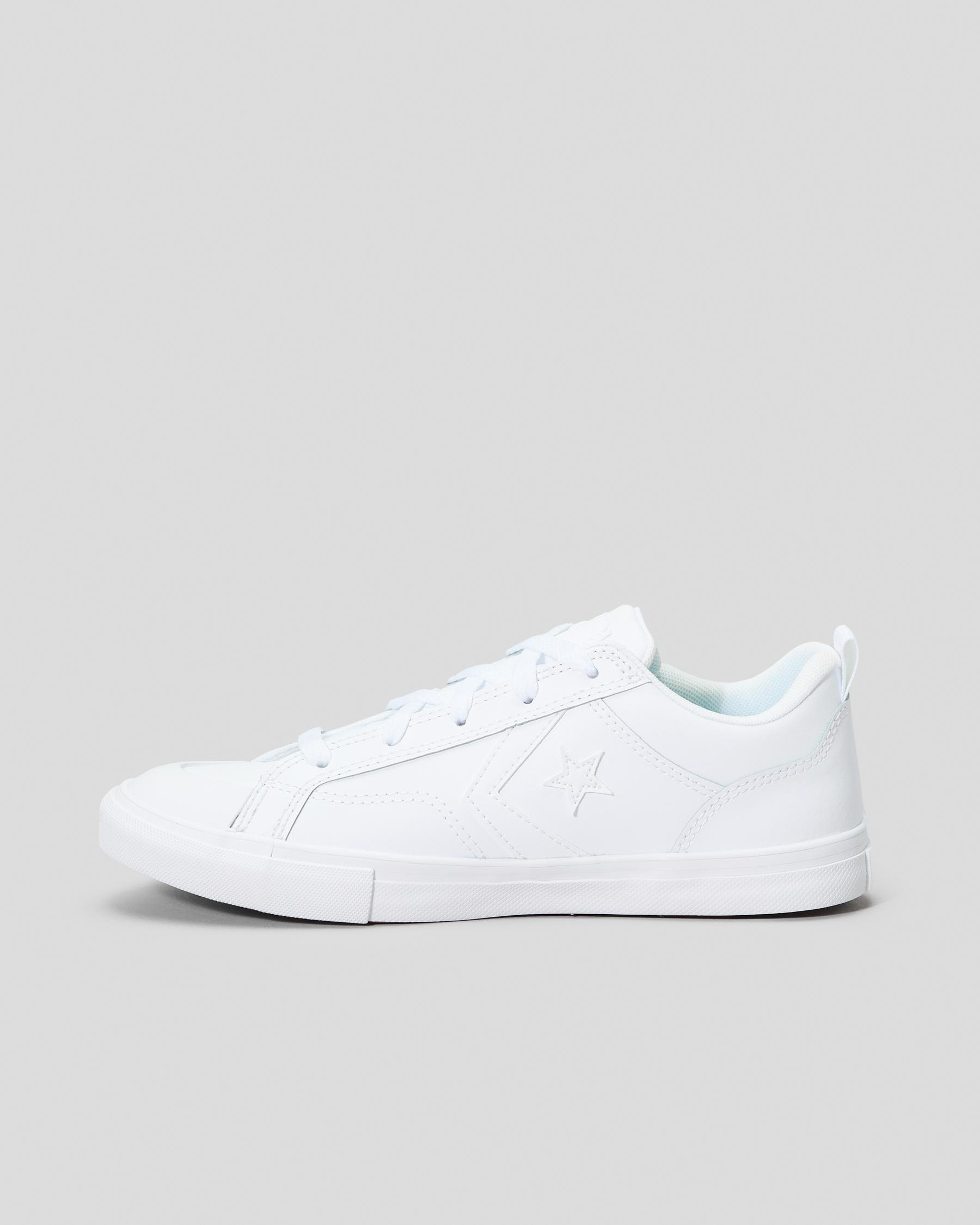 Pro Blaze Strap Leather Shoes