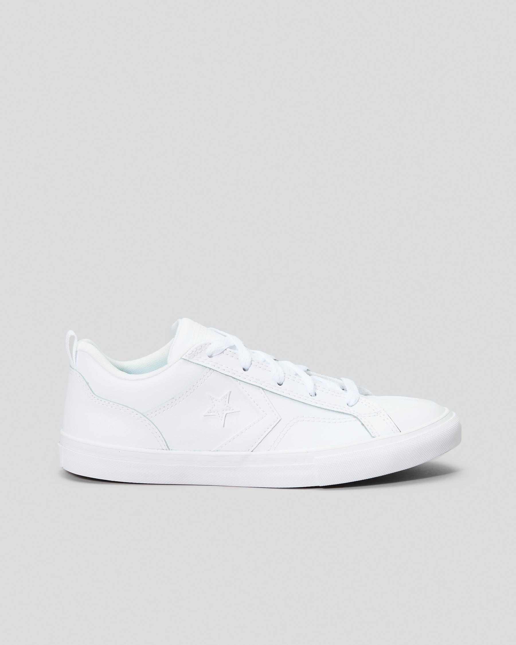 Pro Blaze Strap Leather Shoes