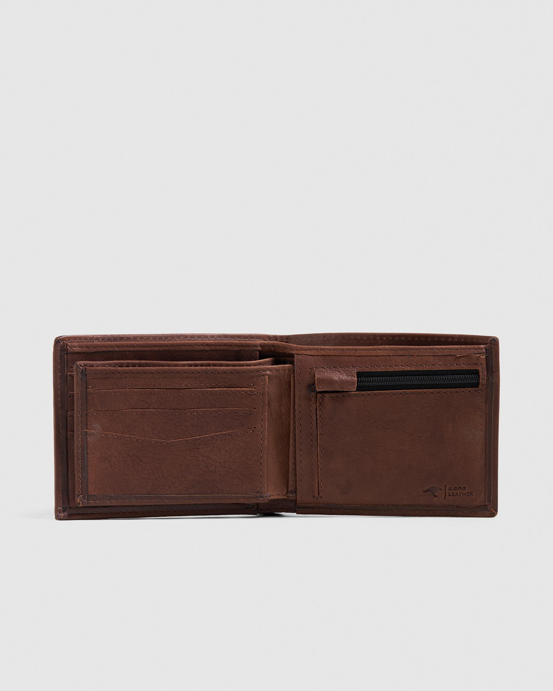 K-Roo RFID 2 In 1 Leather Wallet