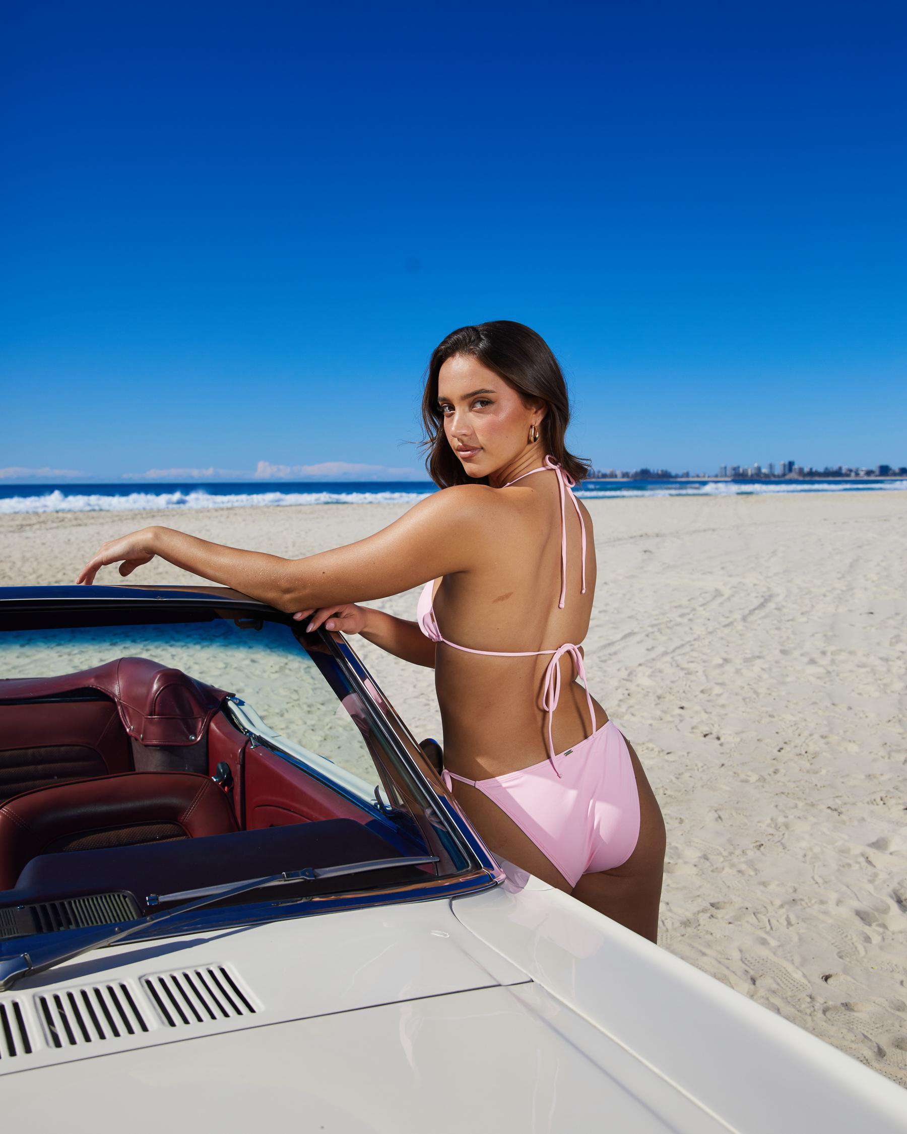 Suki Ring Triangle Bikini Top