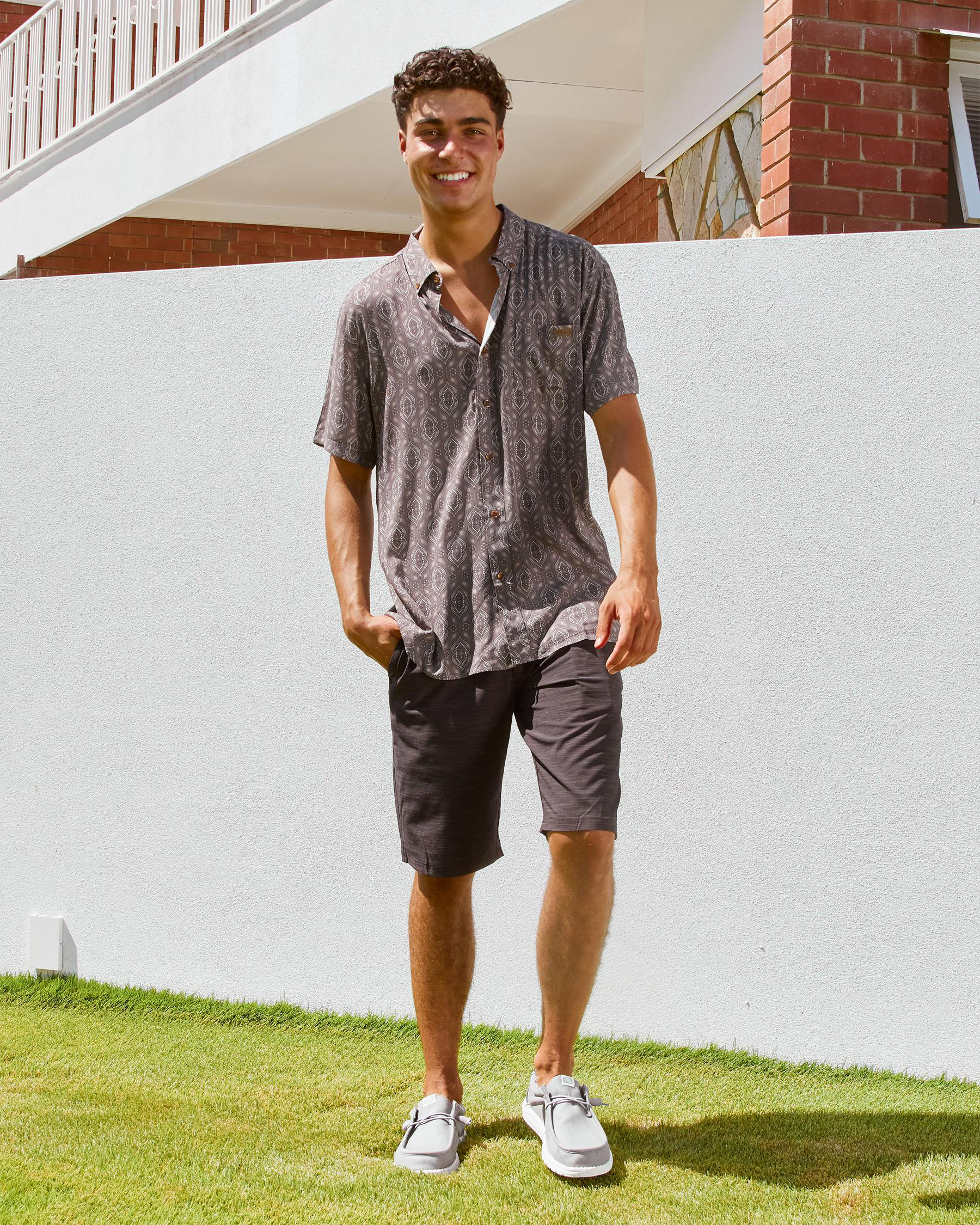 Manuscript Short Sleeve Shirt