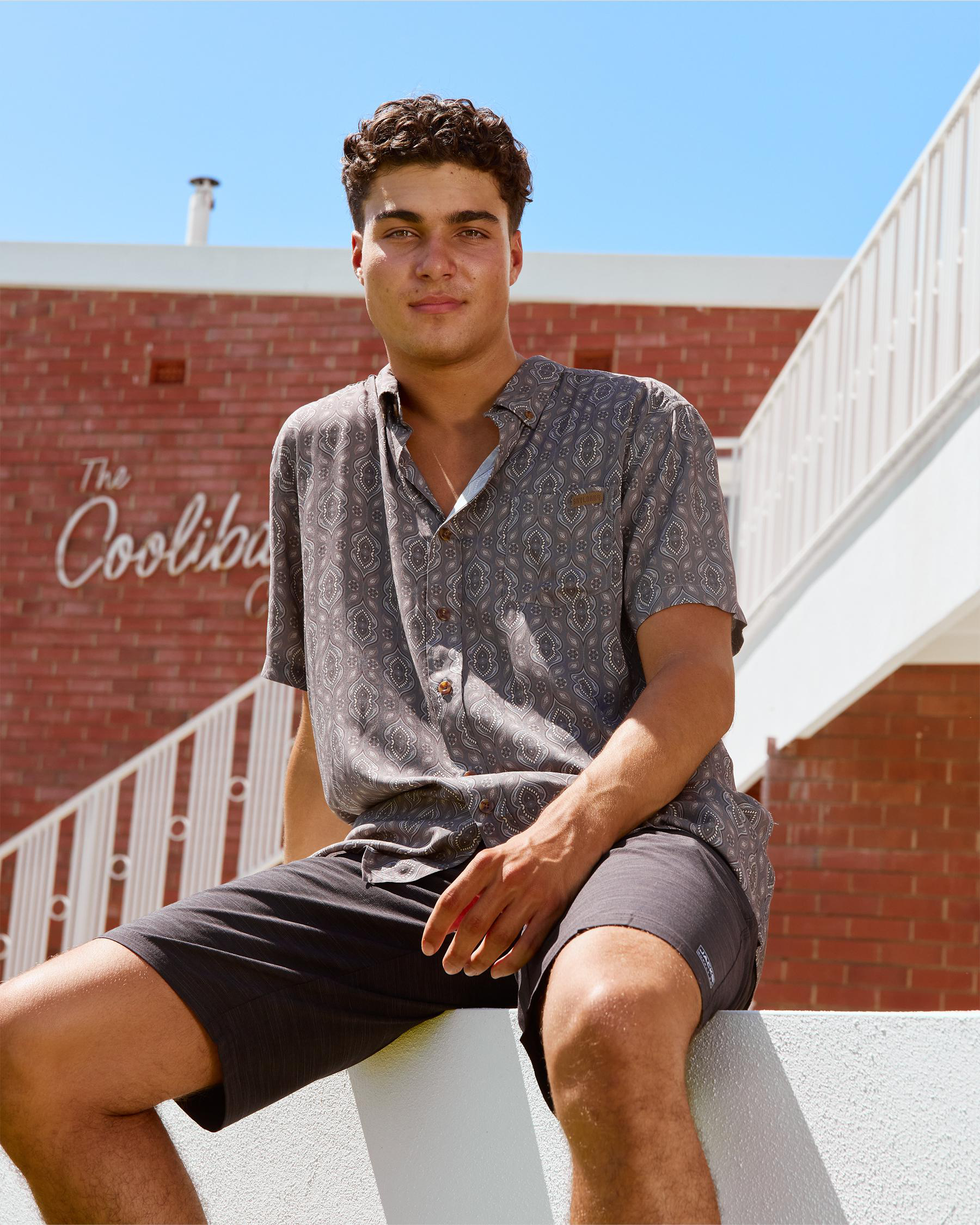 Manuscript Short Sleeve Shirt